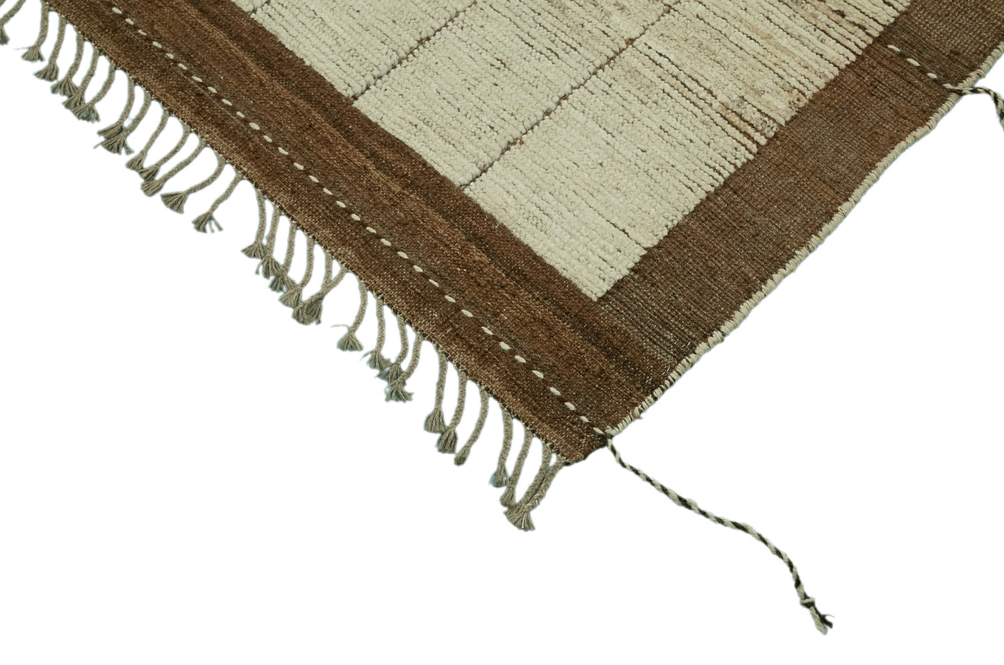 9x12 Beige Modern Tribal Rug - 46225