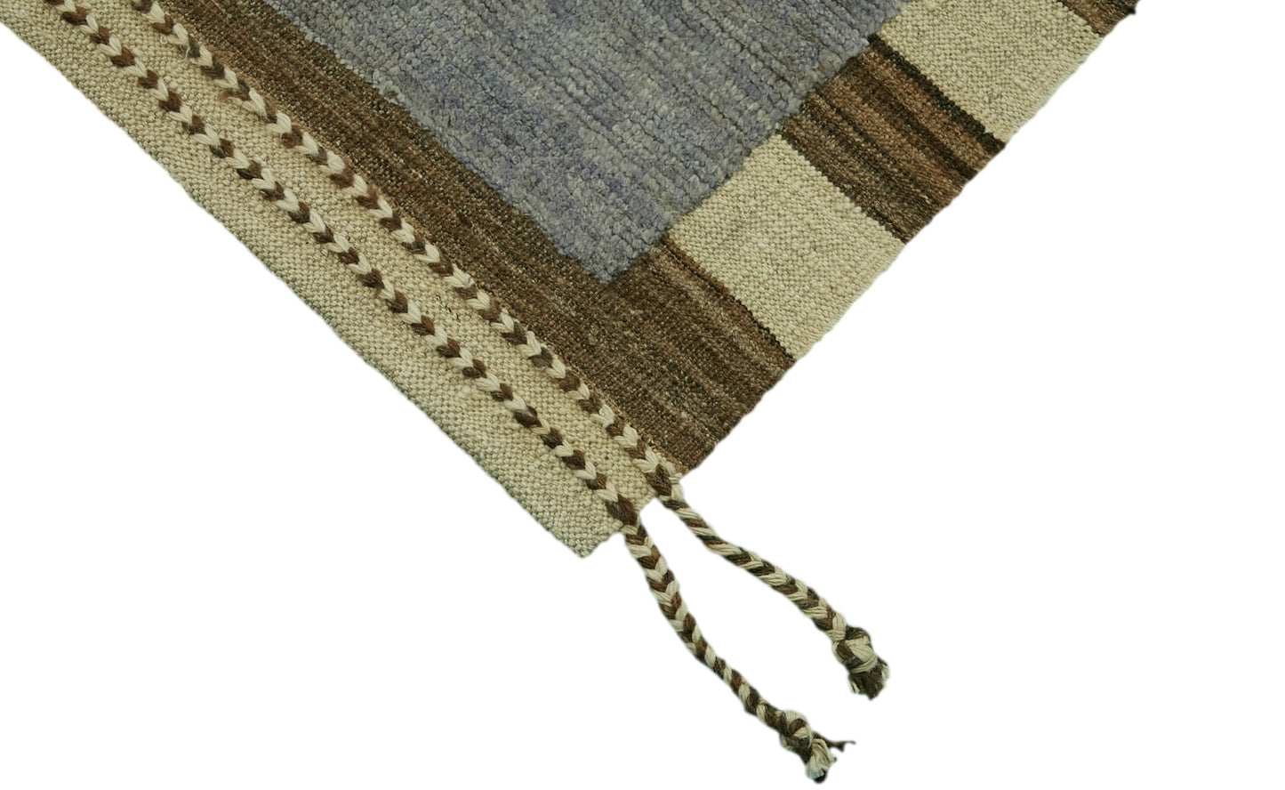 9x12 Beige Modern Tribal Rug - 46226