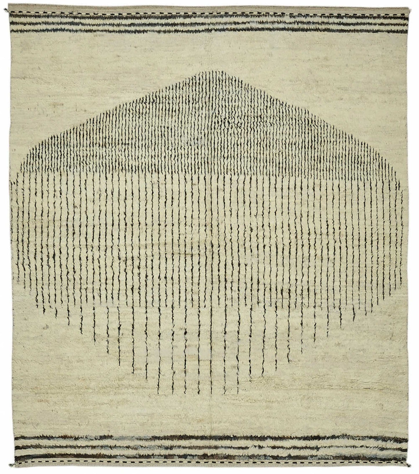 9x10 Contemporary Tribal Area Rugs - 46236