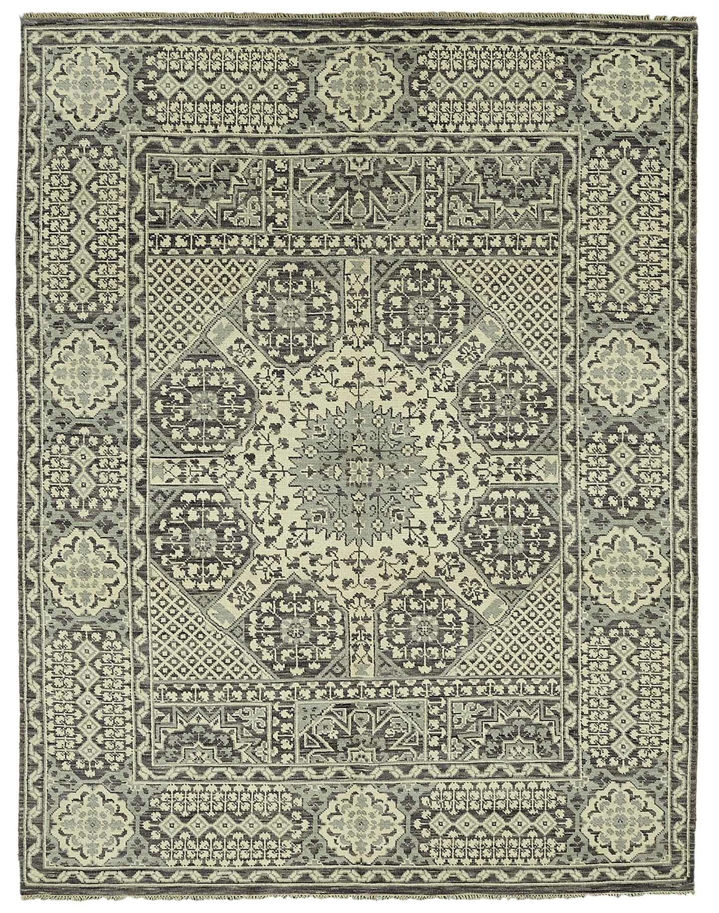 8x10 Grey Oushak Rug - 46286