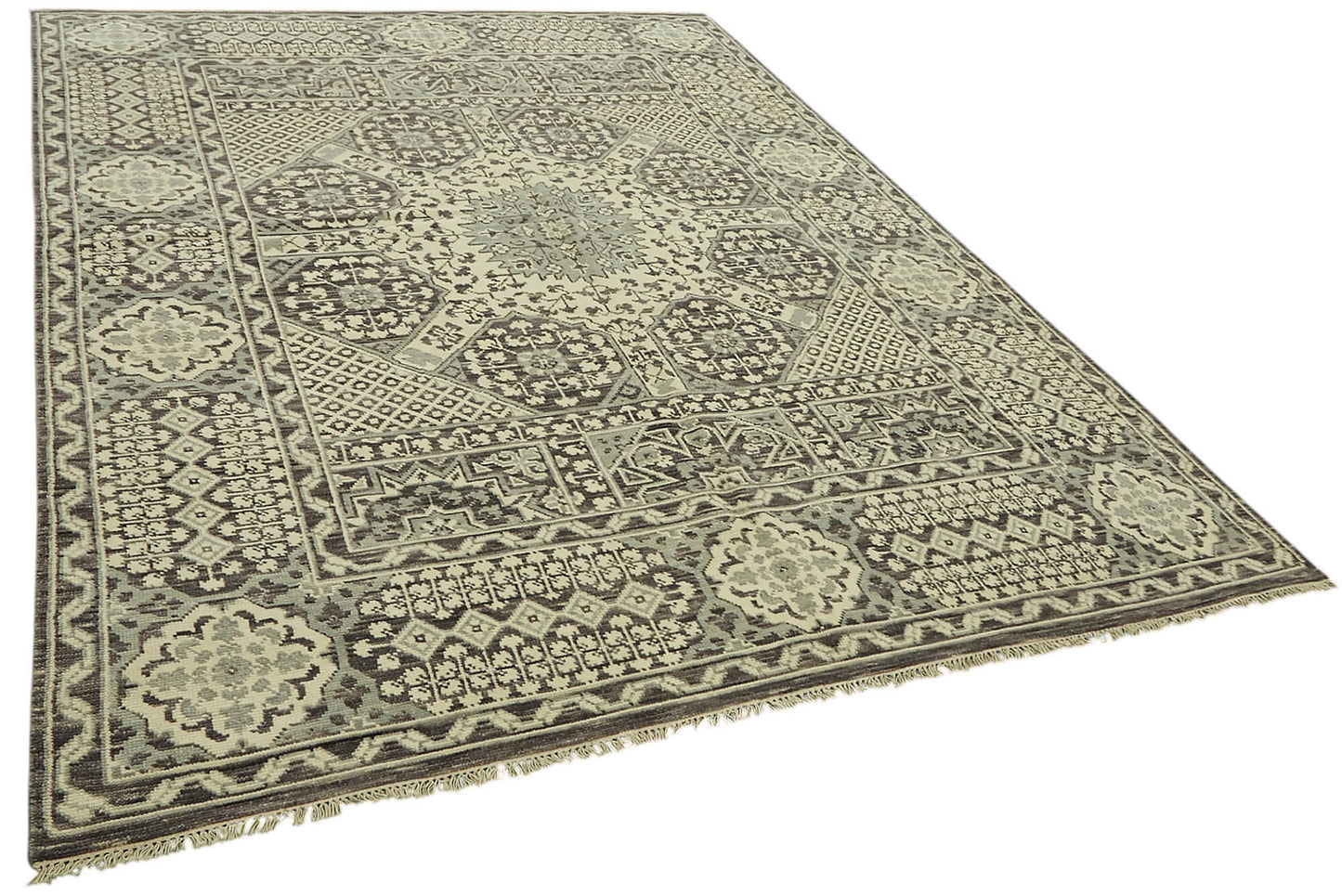 8x10 Grey Oushak Rug - 46286