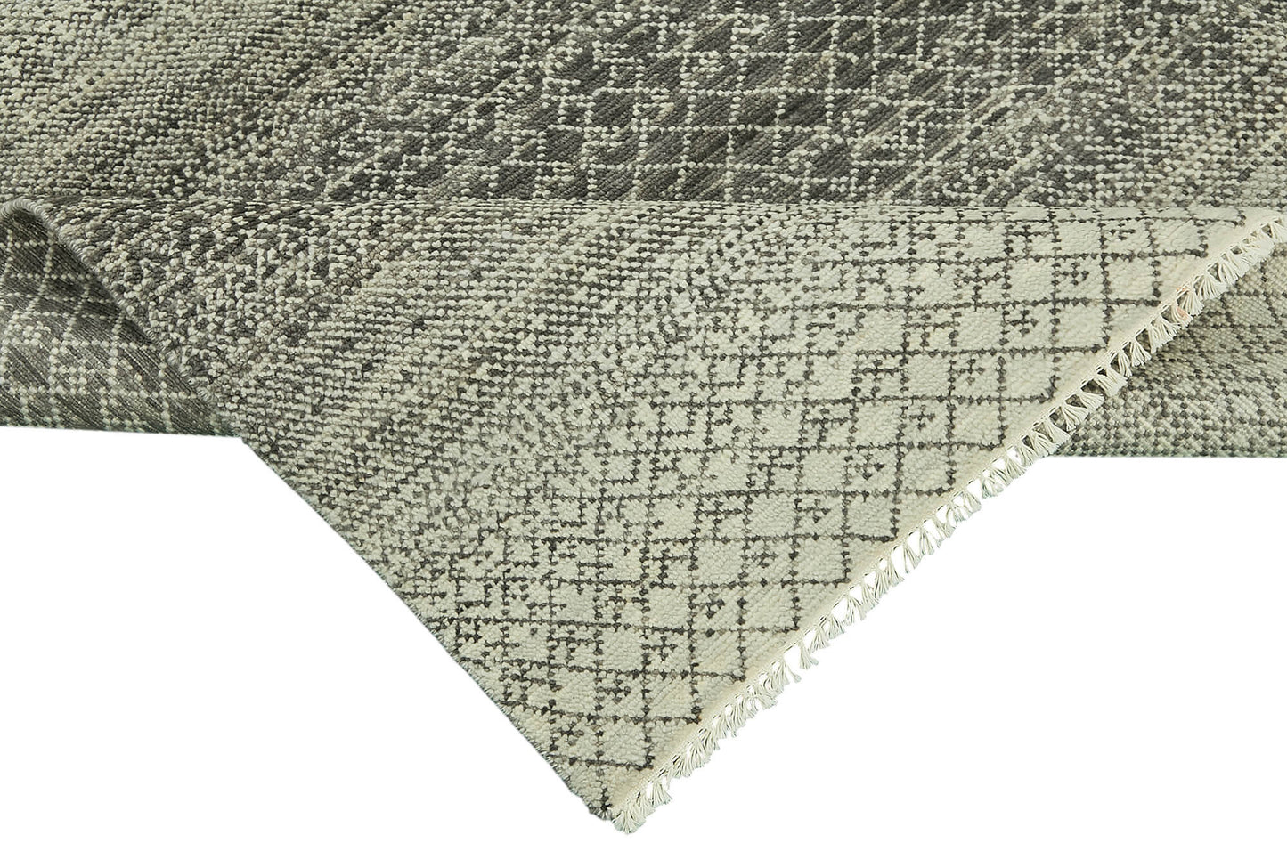 8x10 Grey Oushak Rug - 46287