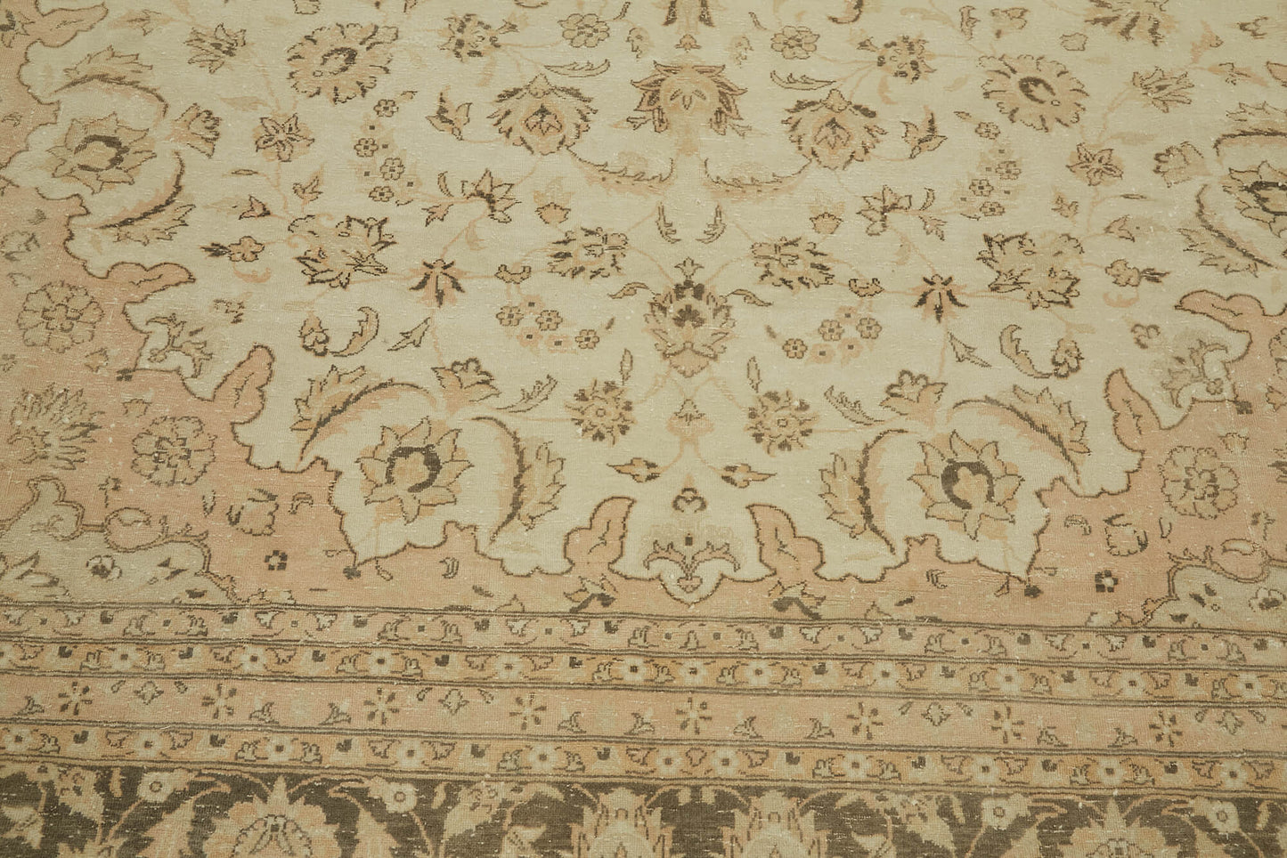 9x12 Beige Vintage Large Area Rug - 46417