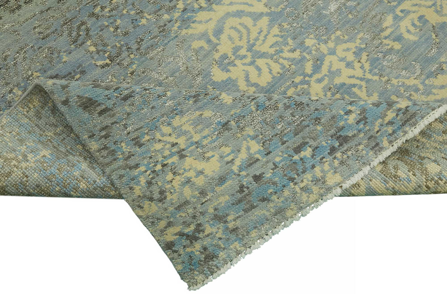 9x12 Blue Oushak Rug - 46546
