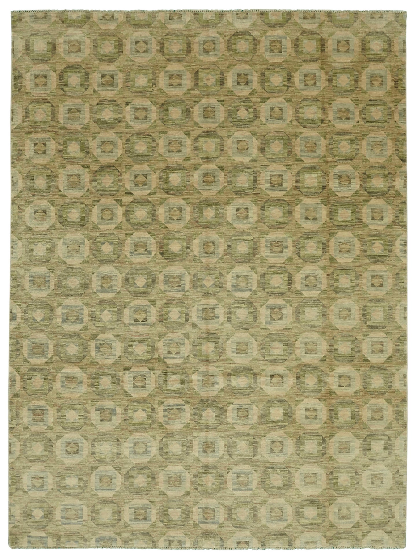 9x12 Beige Oushak Rug - 46554