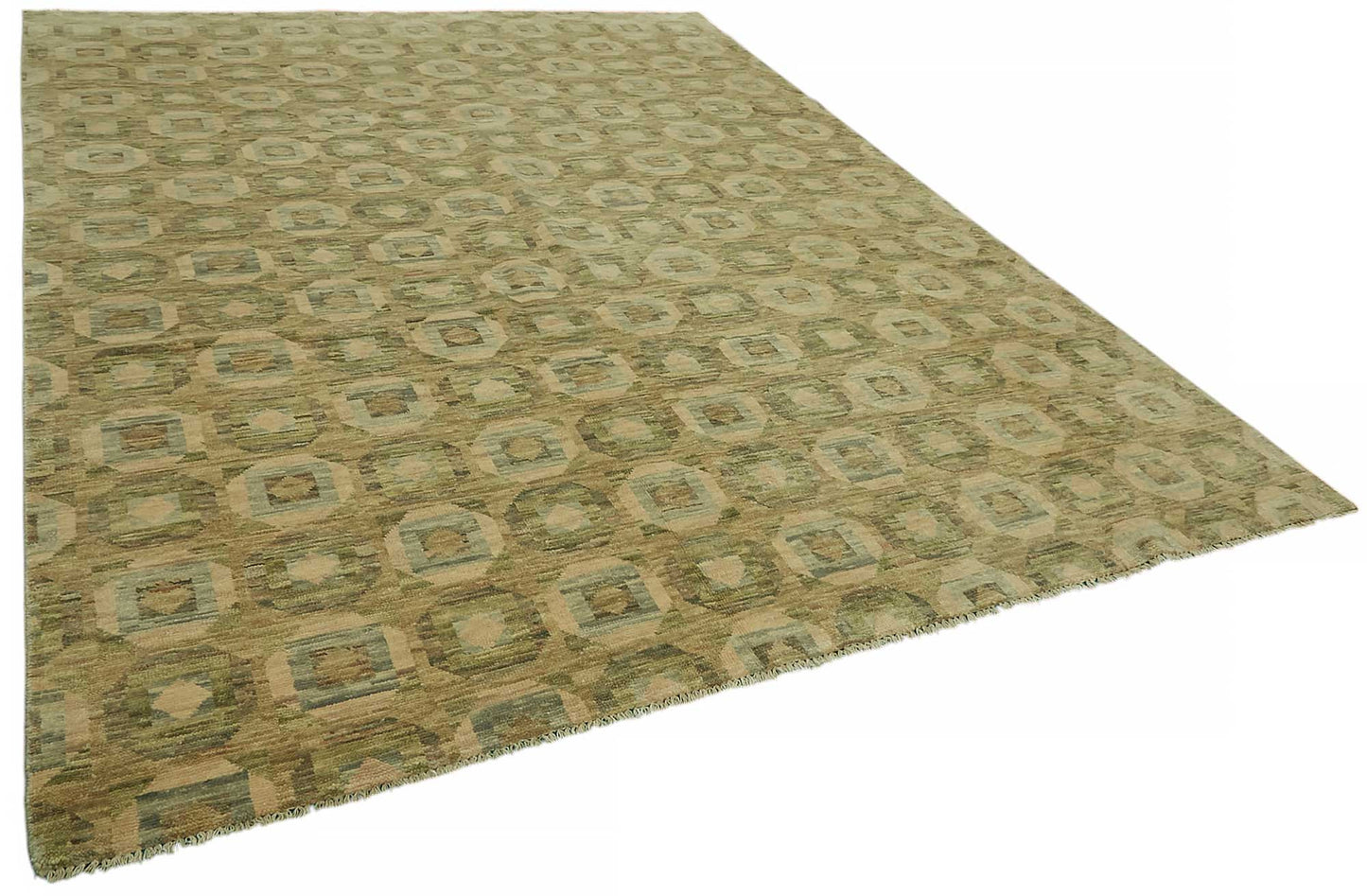 9x12 Beige Oushak Rug - 46554