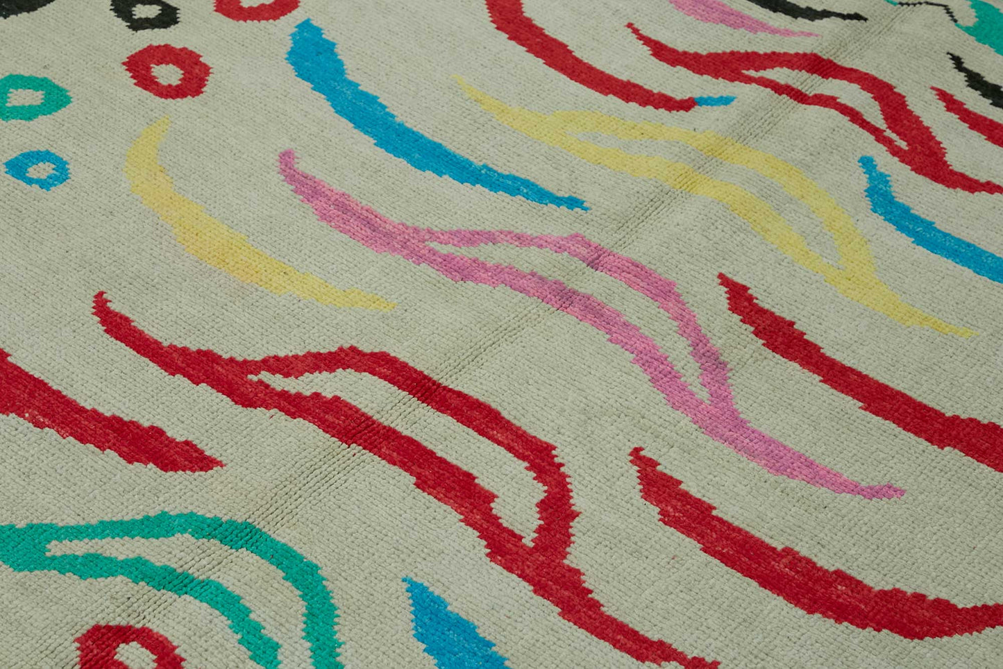 7x10 Hand-Knotted Tiger Oushak Rug - 46676