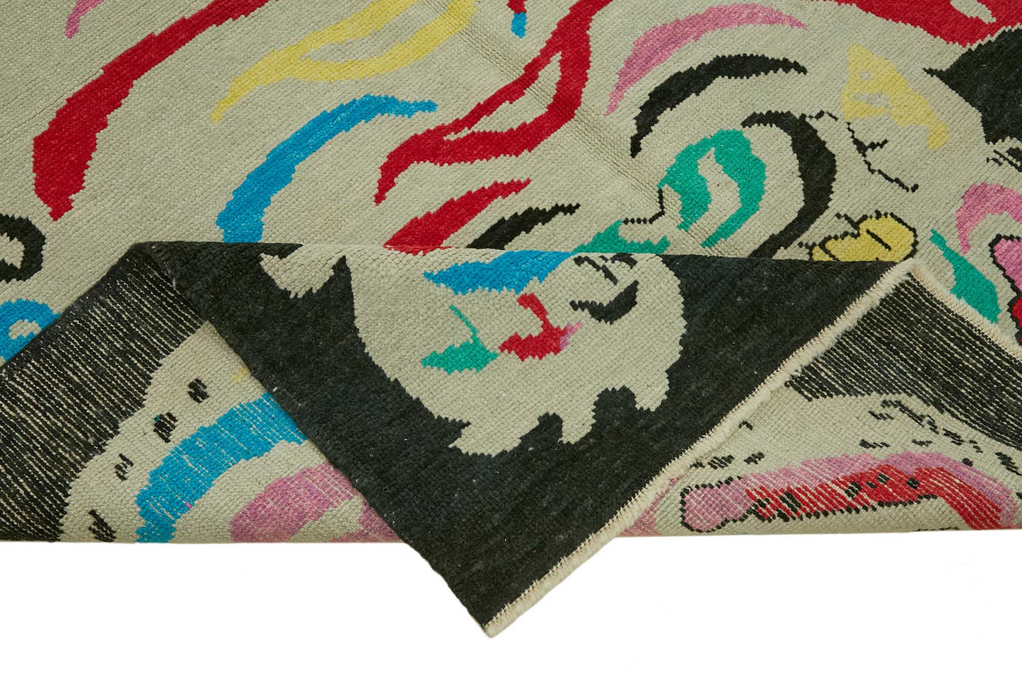 7x10 Hand-Knotted Tiger Oushak Rug - 46676