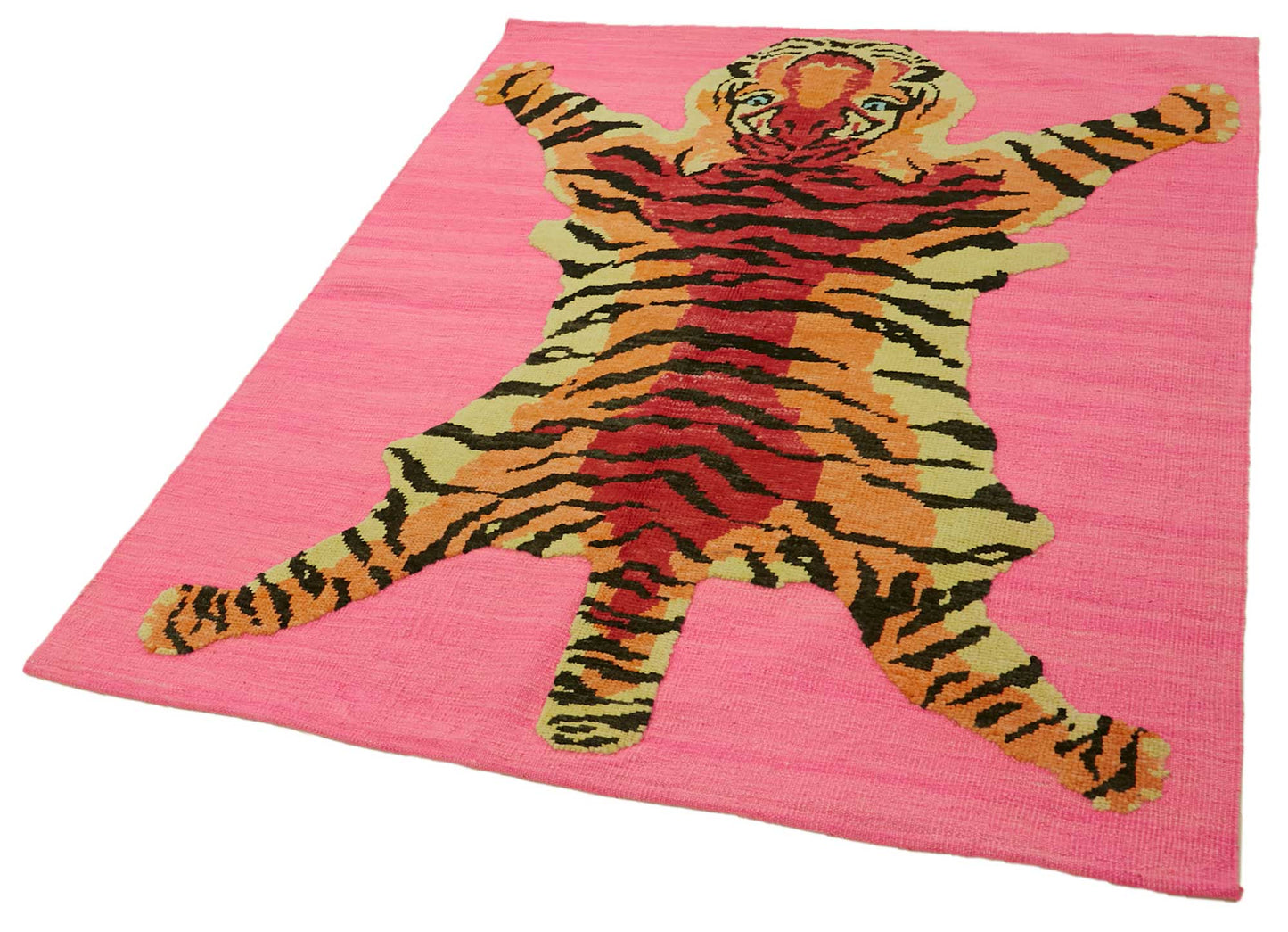 5x6 Hand-Knotted Tiger Oushak Rug - 46685