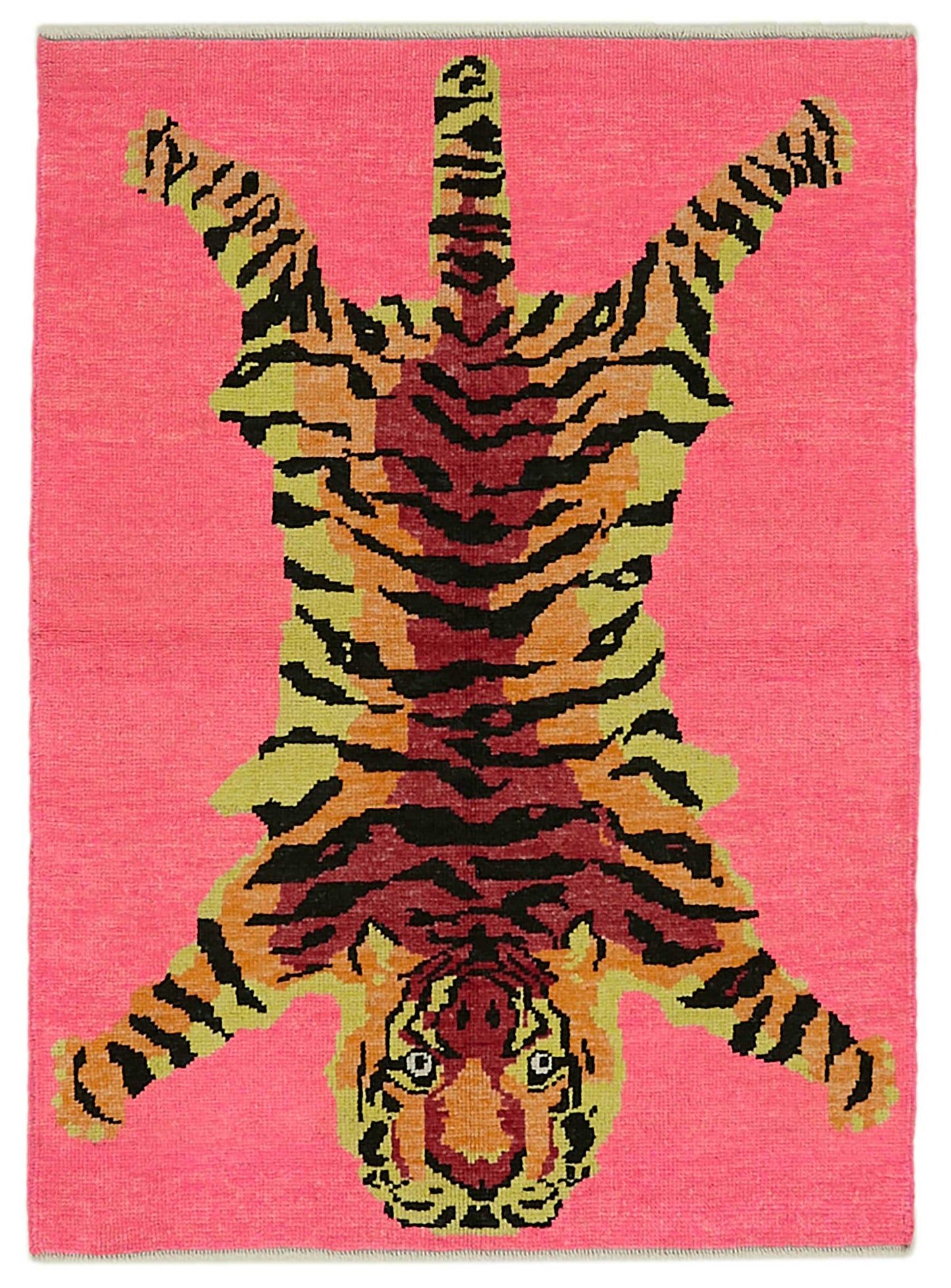 4x6 Hand-Knotted Tiger Oushak Rug - 46686