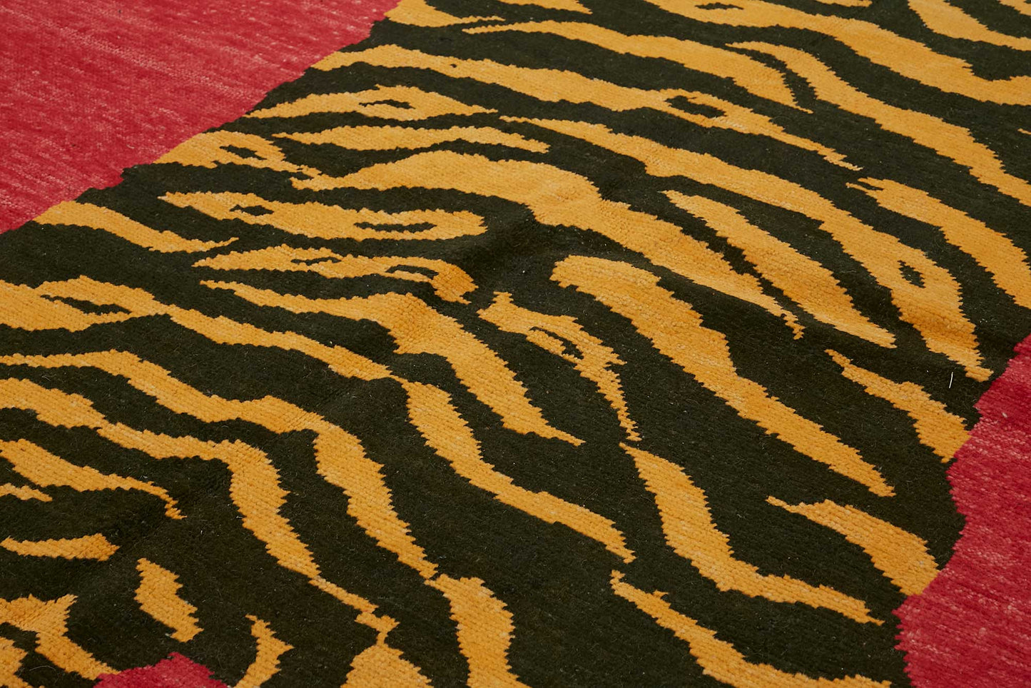 8x10 Hand-Knotted Tiger Oushak Rug - 46693