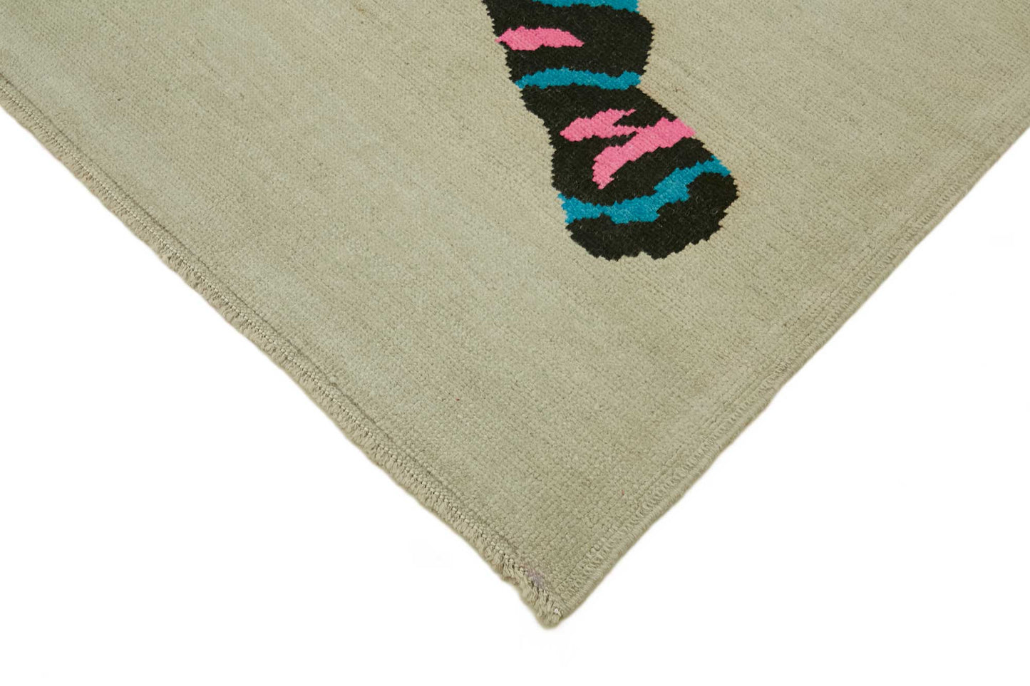 8x10 Hand-Knotted Tiger Oushak Rug - 46695