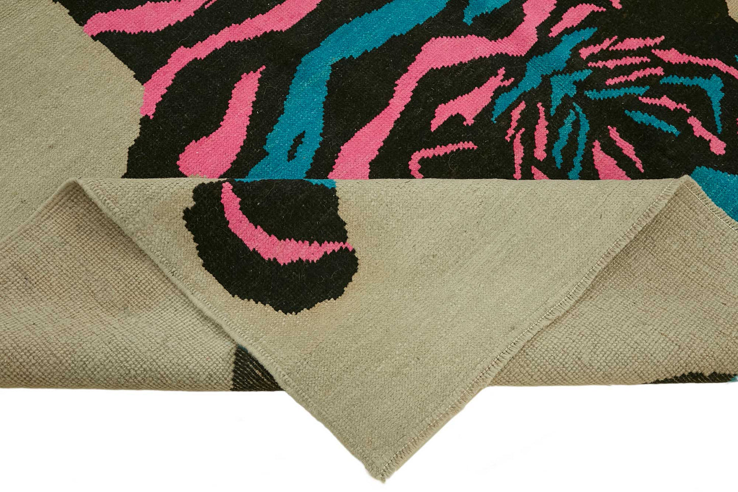 8x10 Hand-Knotted Tiger Oushak Rug - 46695