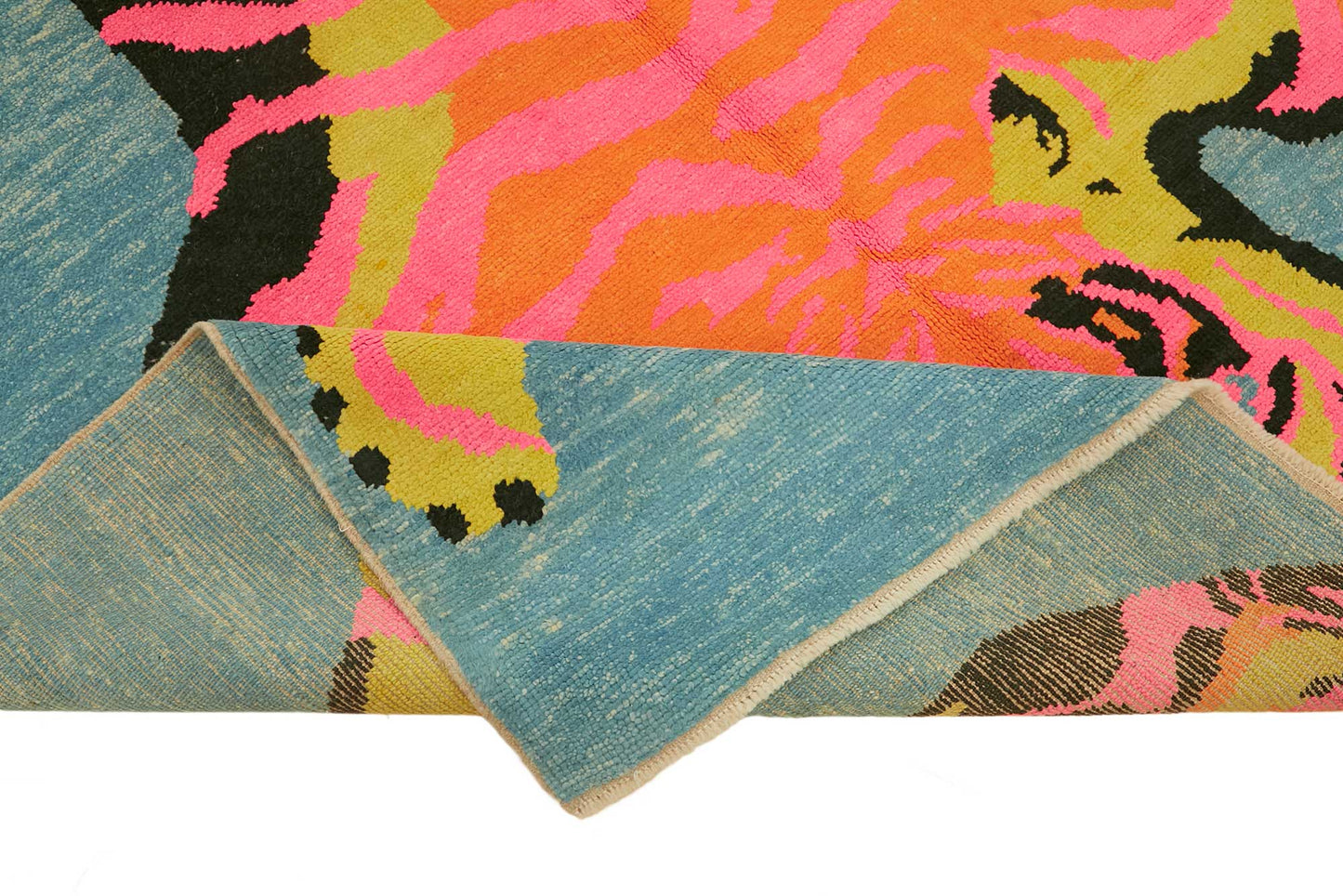 7x11 Hand-Knotted Tiger Oushak Rug - 46702