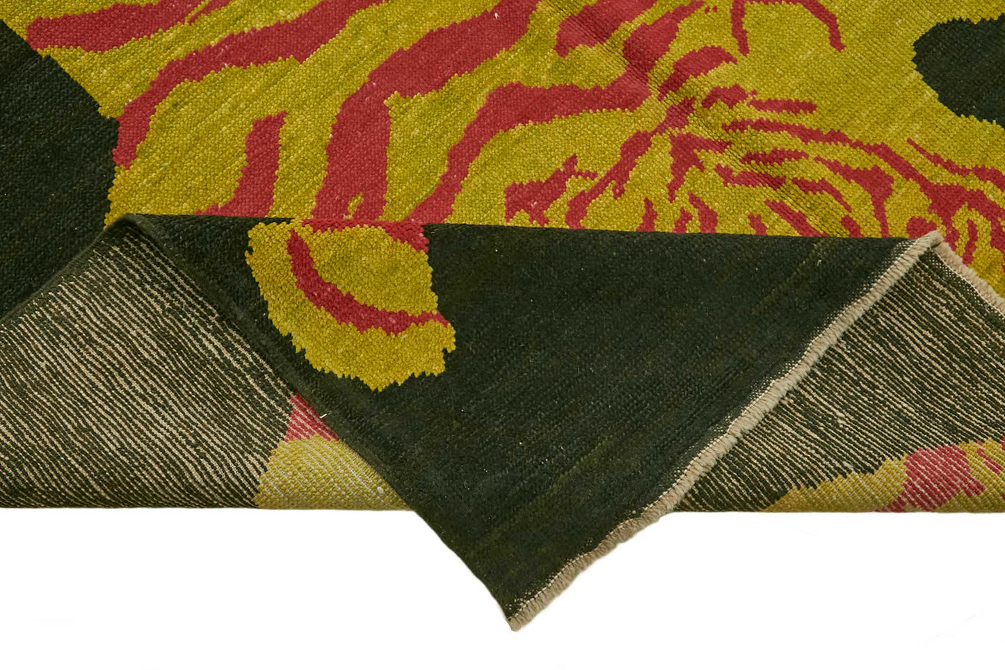 7x11 Hand-Knotted Tiger Oushak Rug - 46703