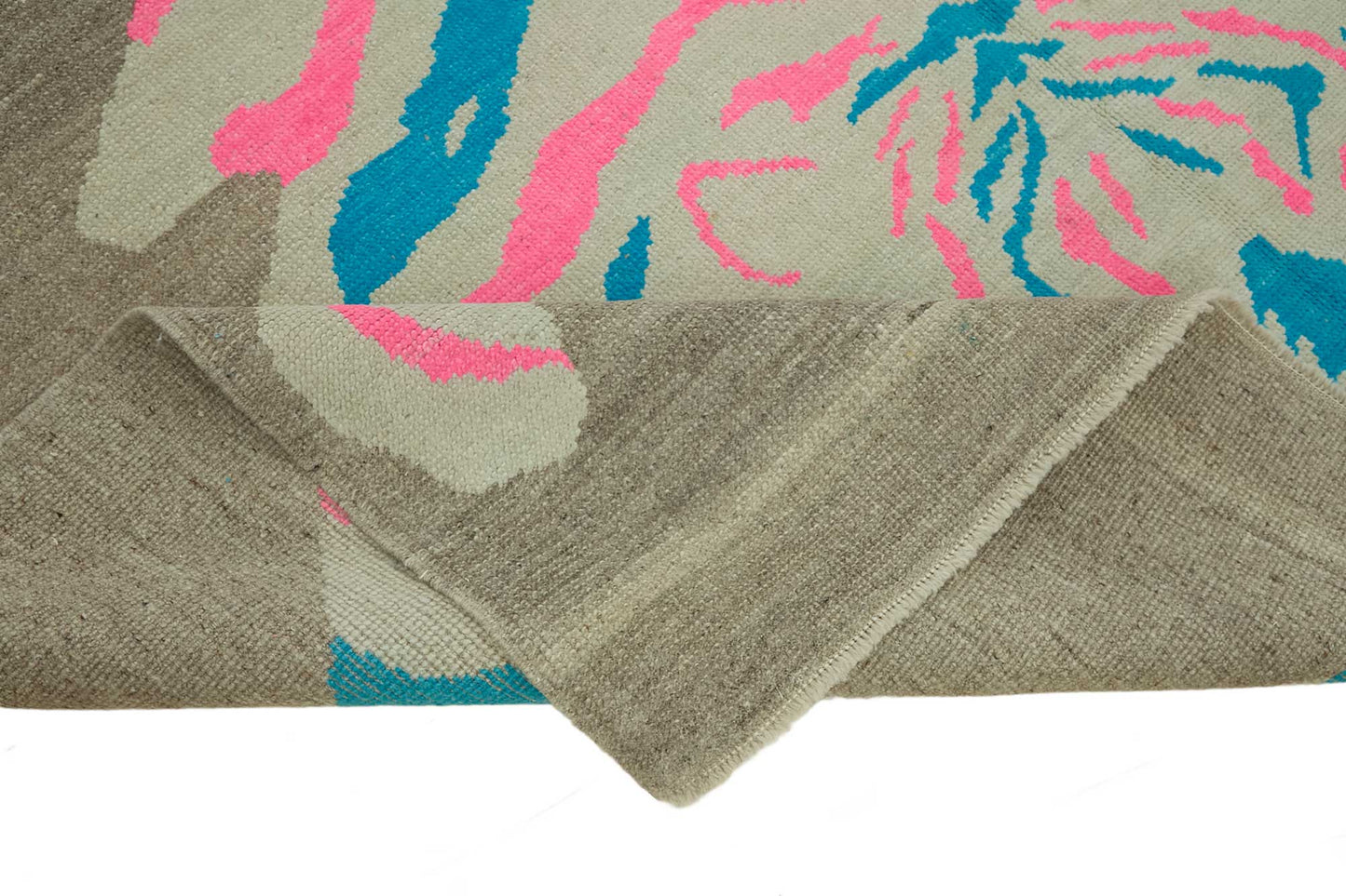 8x11 Hand-Knotted Tiger Oushak Rug - 46705