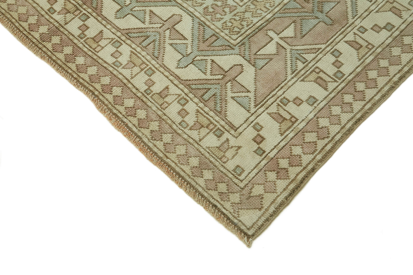 7x9 Vintage Handmade Anatolian Rug - 46766