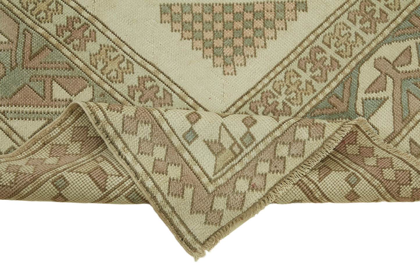 7x9 Vintage Handmade Anatolian Rug - 46766