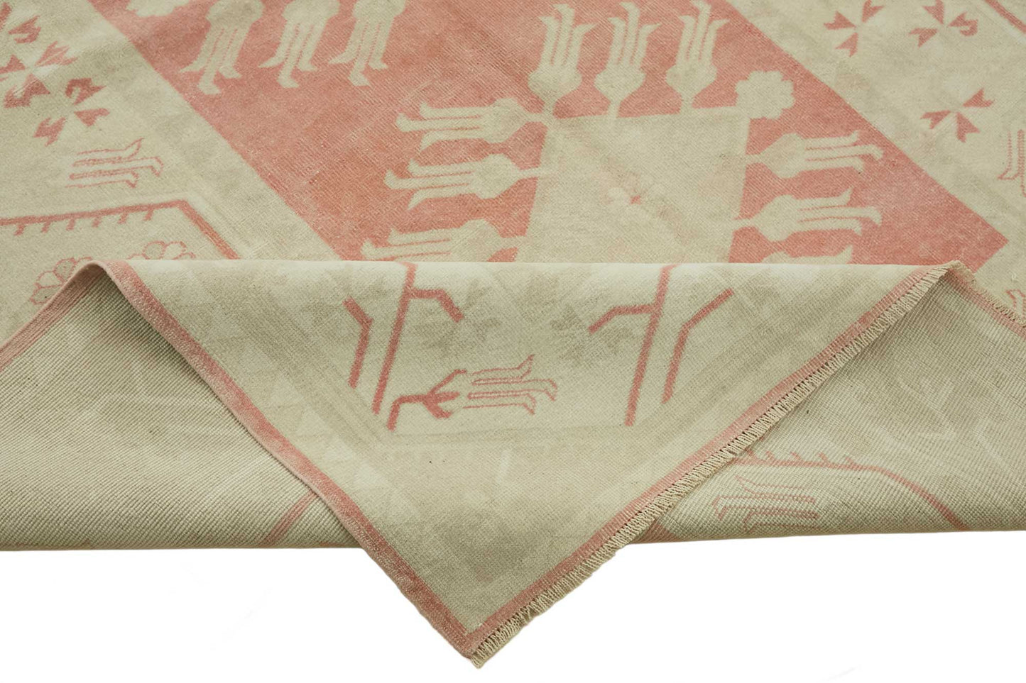 6x9 Vintage Handmade Anatolian Rug - 46797