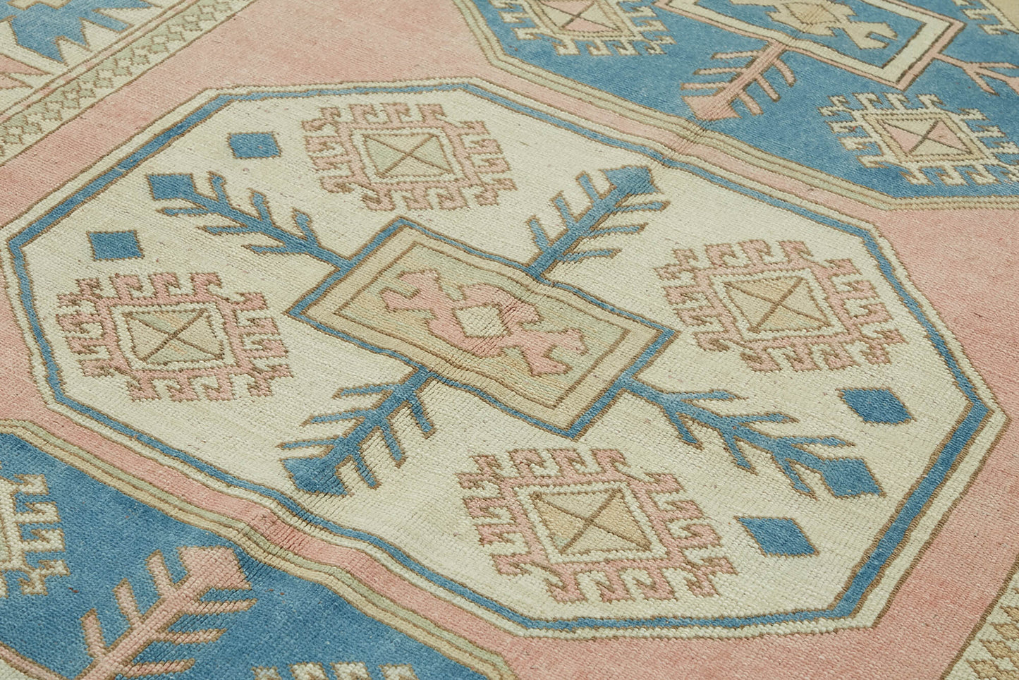 7x10 Vintage Handmade Anatolian Rug - 46815