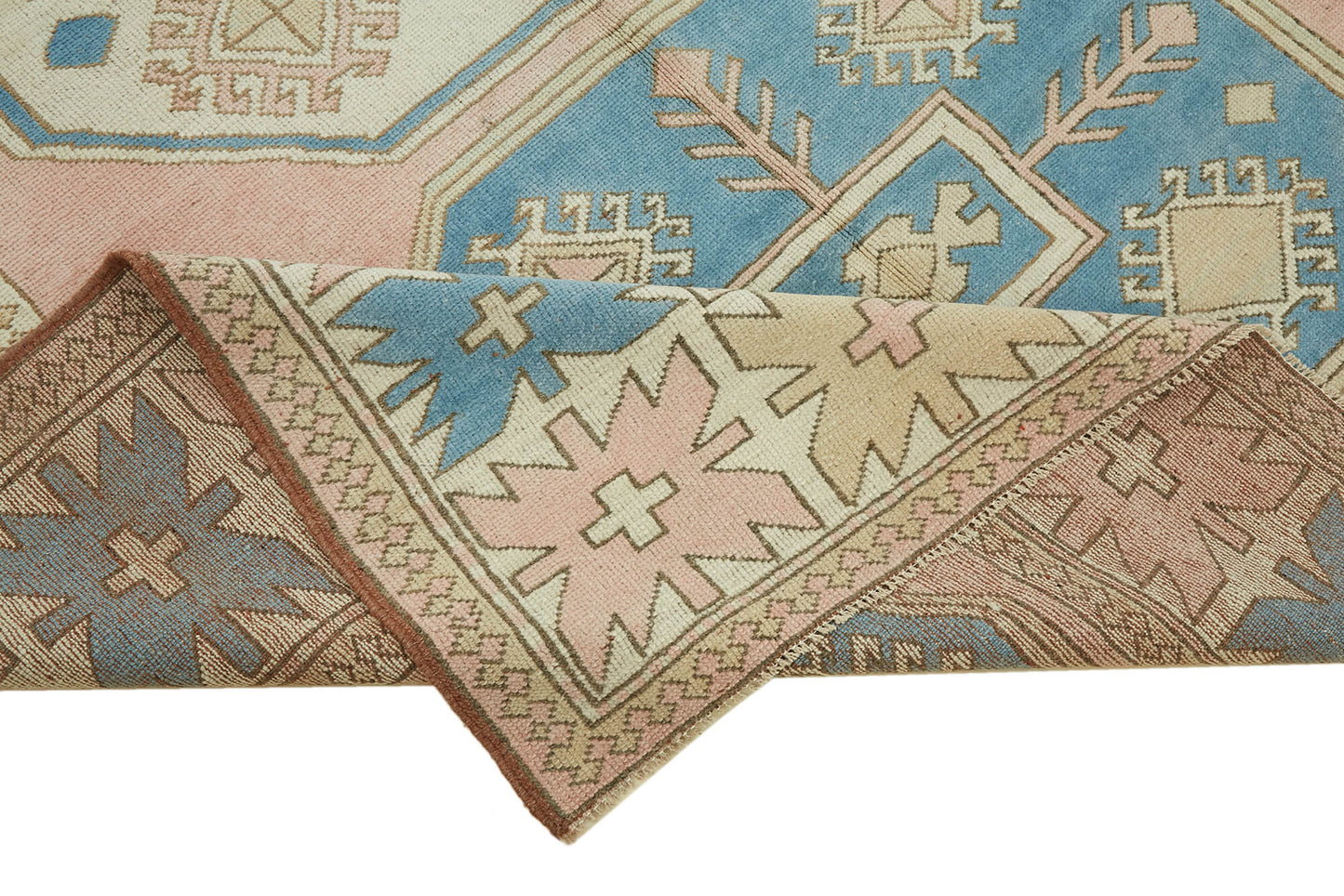 7x10 Vintage Handmade Anatolian Rug - 46815