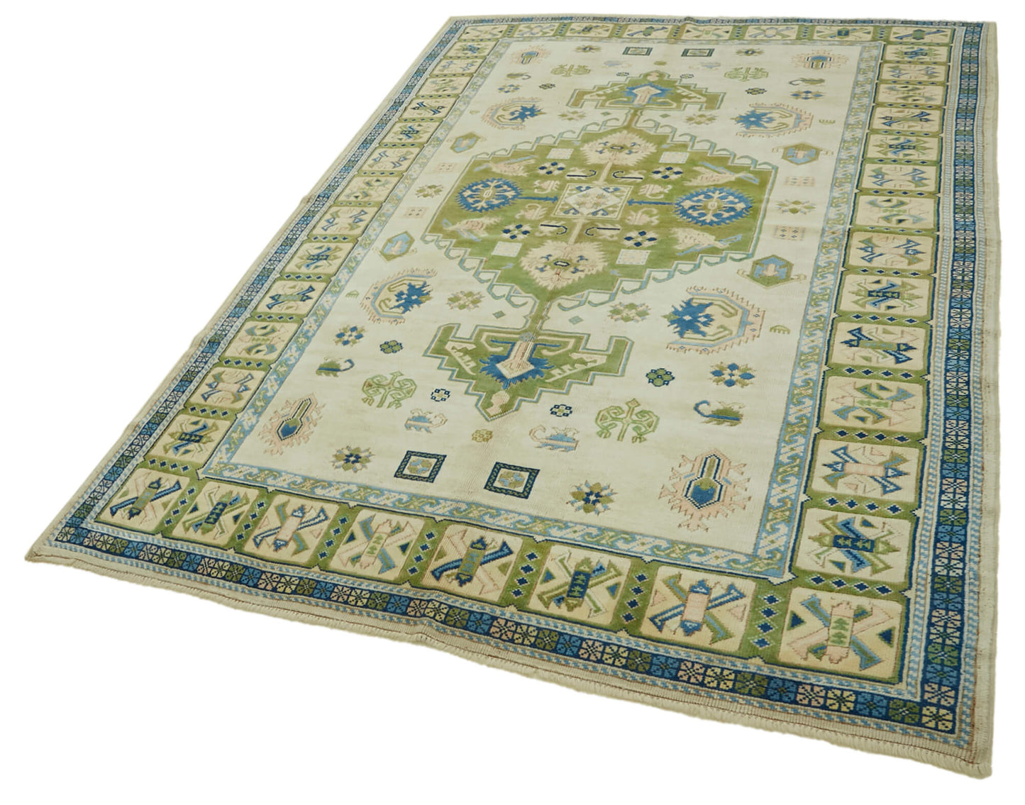 7x10 Vintage Handmade Anatolian Rug - 46819