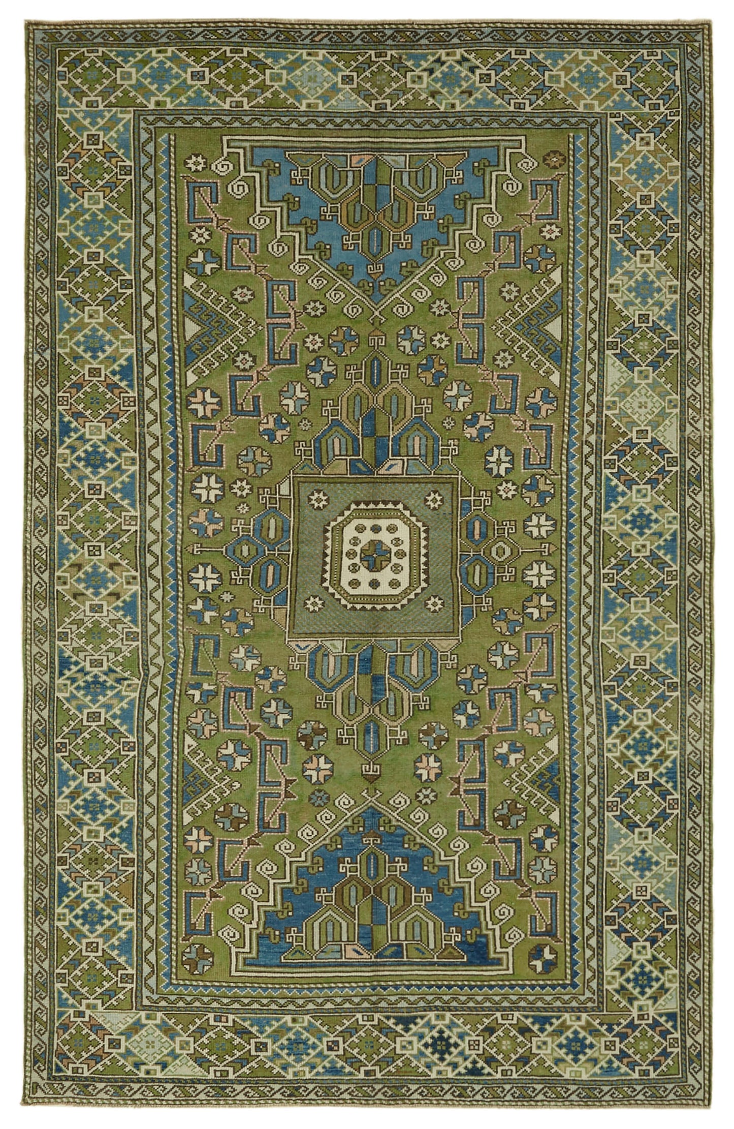 6x10 Vintage Handmade Anatolian Rug - 46828