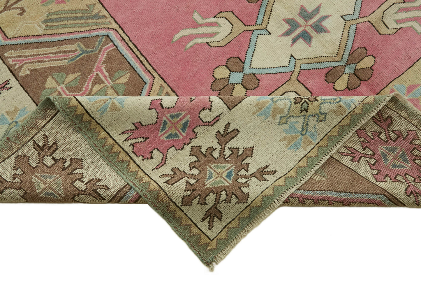 7x9 Vintage Handmade Anatolian Rug - 46831