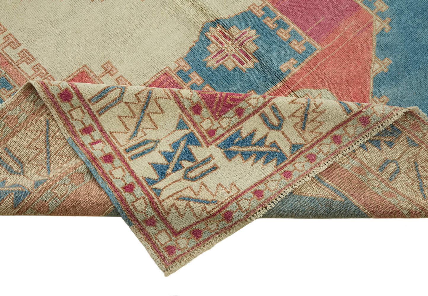 6x9 Vintage Handmade Anatolian Rug - 46838