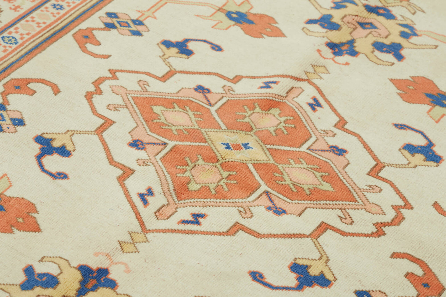 6x8 Vintage Handmade Anatolian Rug - 46840