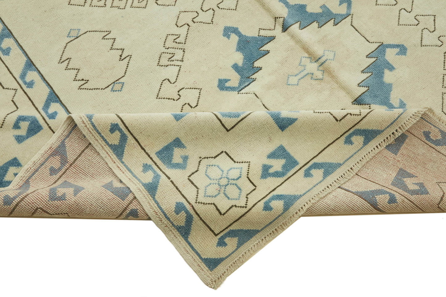 7x10 Vintage Handmade Anatolian Rug - 46849