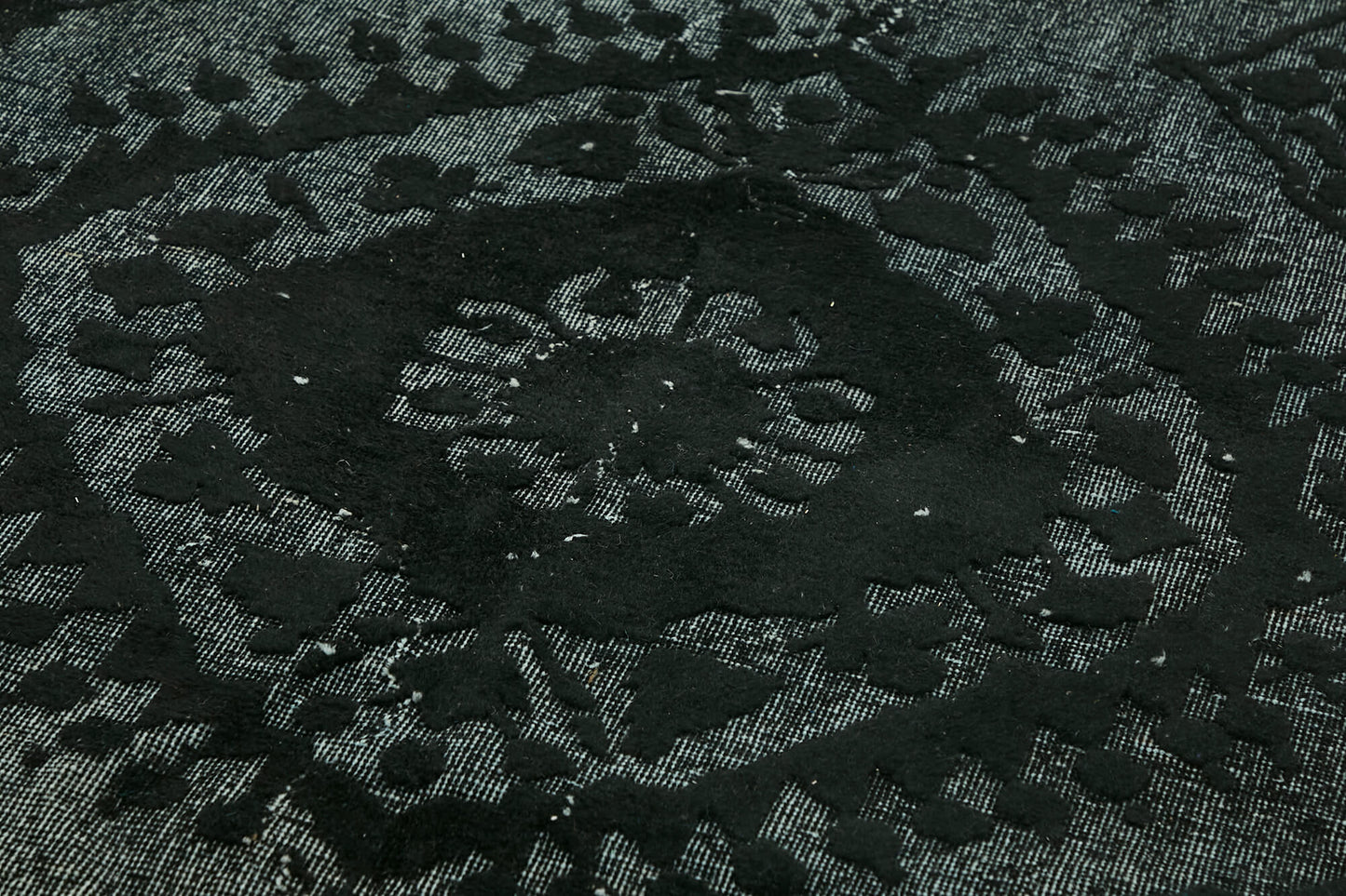 5x12 Vintage Hand-Carved Turkish Rug - 46865