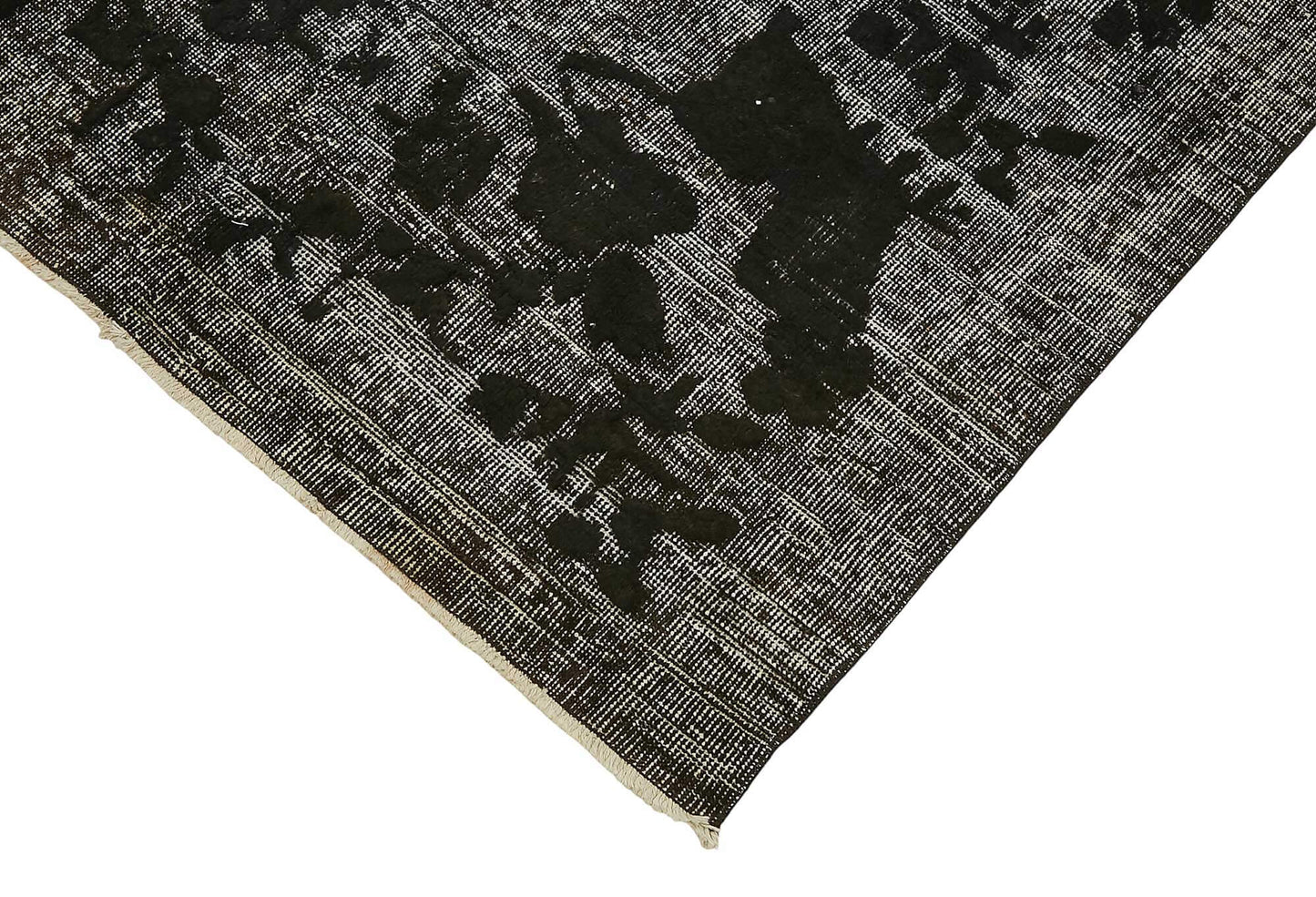 4x6 Vintage Hand-Carved Turkish Rug - 46882