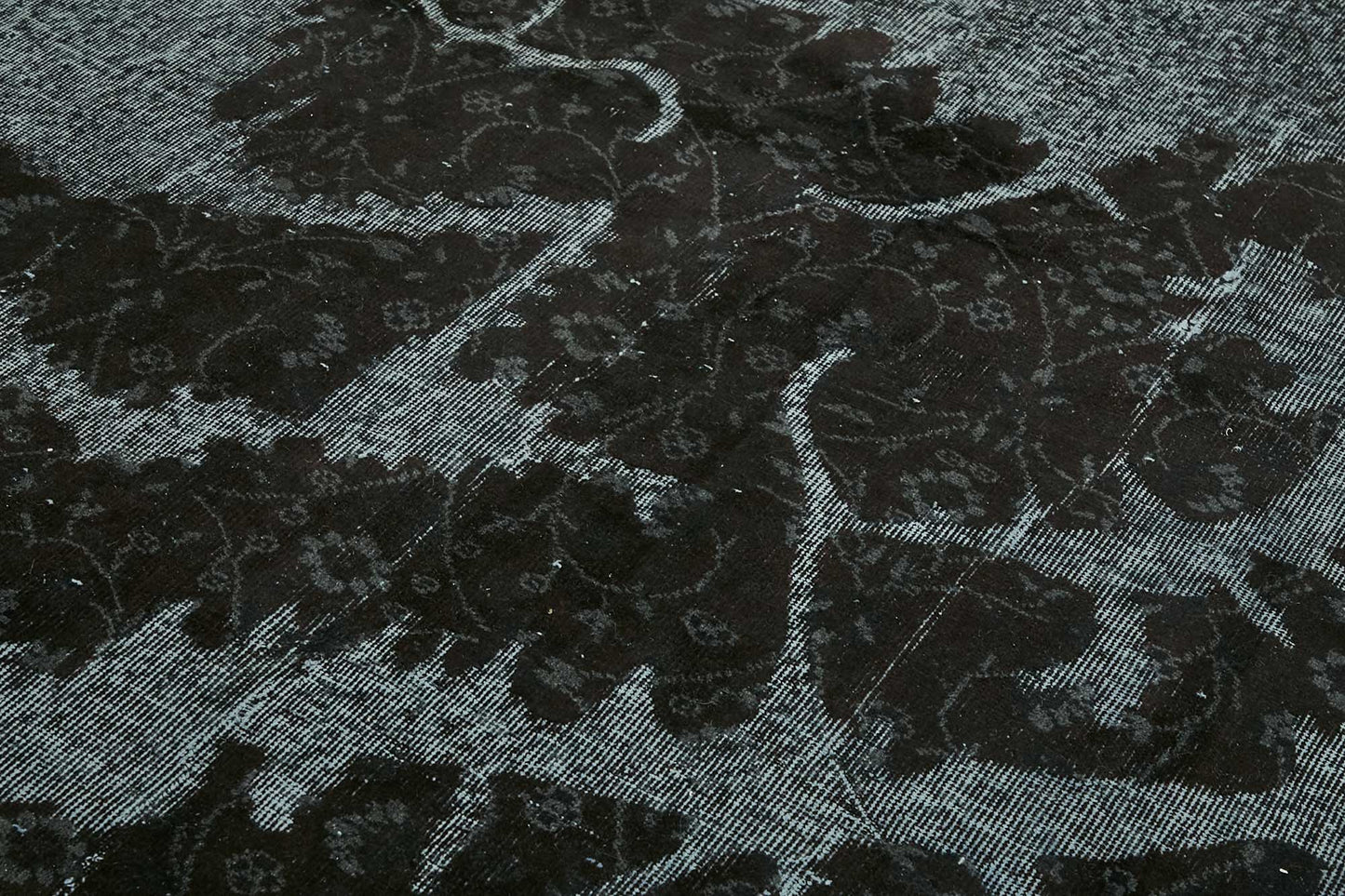 7x10 Vintage Hand-Carved Turkish Rug - 46927