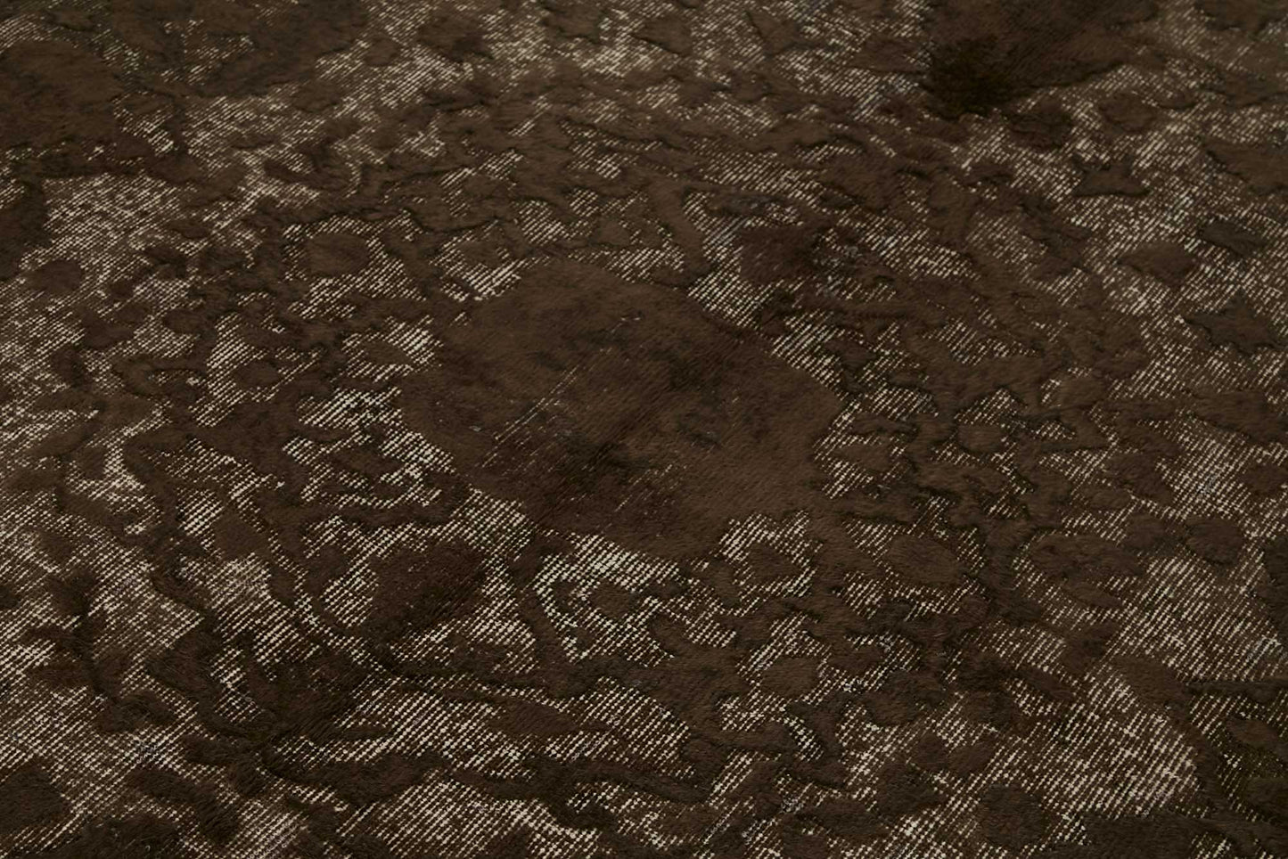 5x9 Vintage Hand-Carved Turkish Rug - 46935