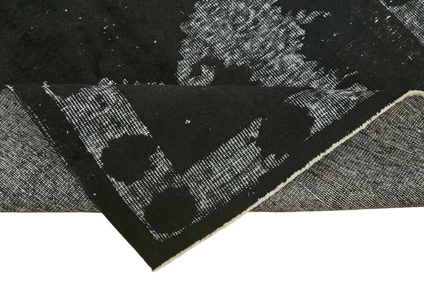 5x8 Vintage Hand-Carved Turkish Rug - 46965