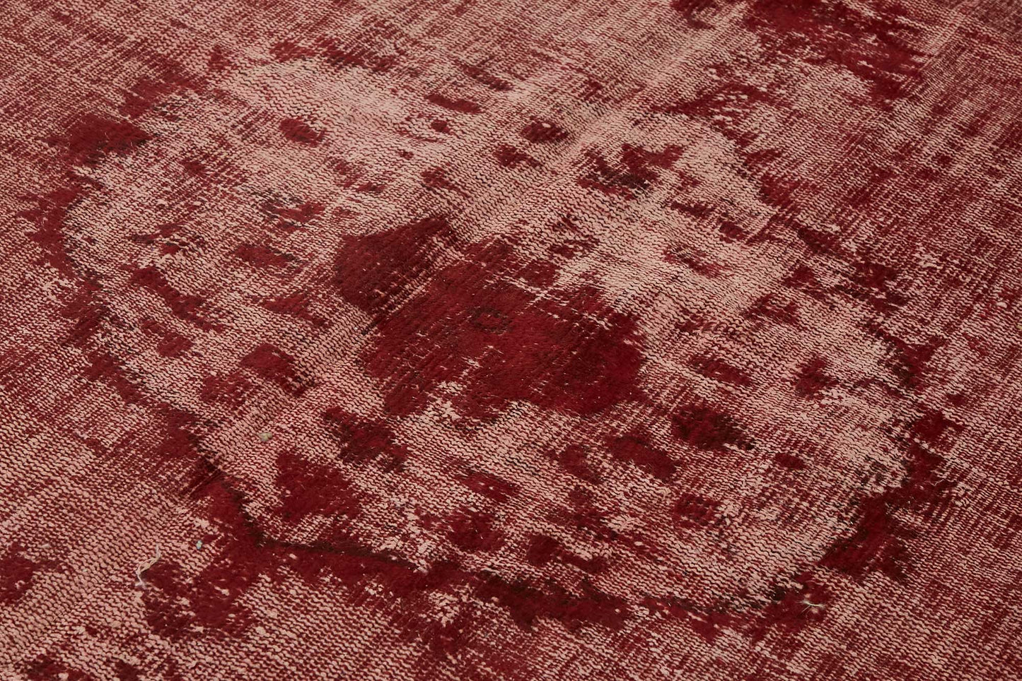 6x9 Vintage Hand-Carved Turkish Rug - 46997