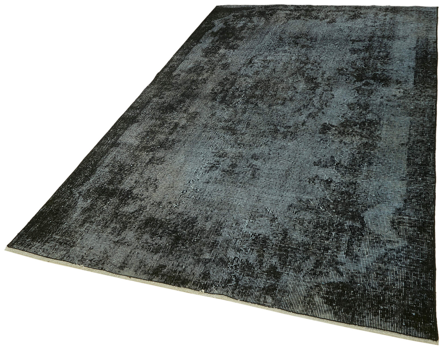 5x9 Vintage Hand-Carved Turkish Rug - 46999