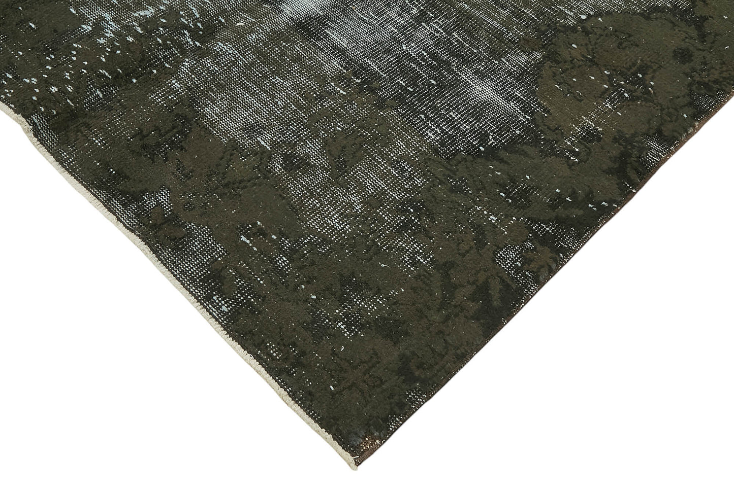 5x7 Vintage Hand-Carved Turkish Rug - 47014