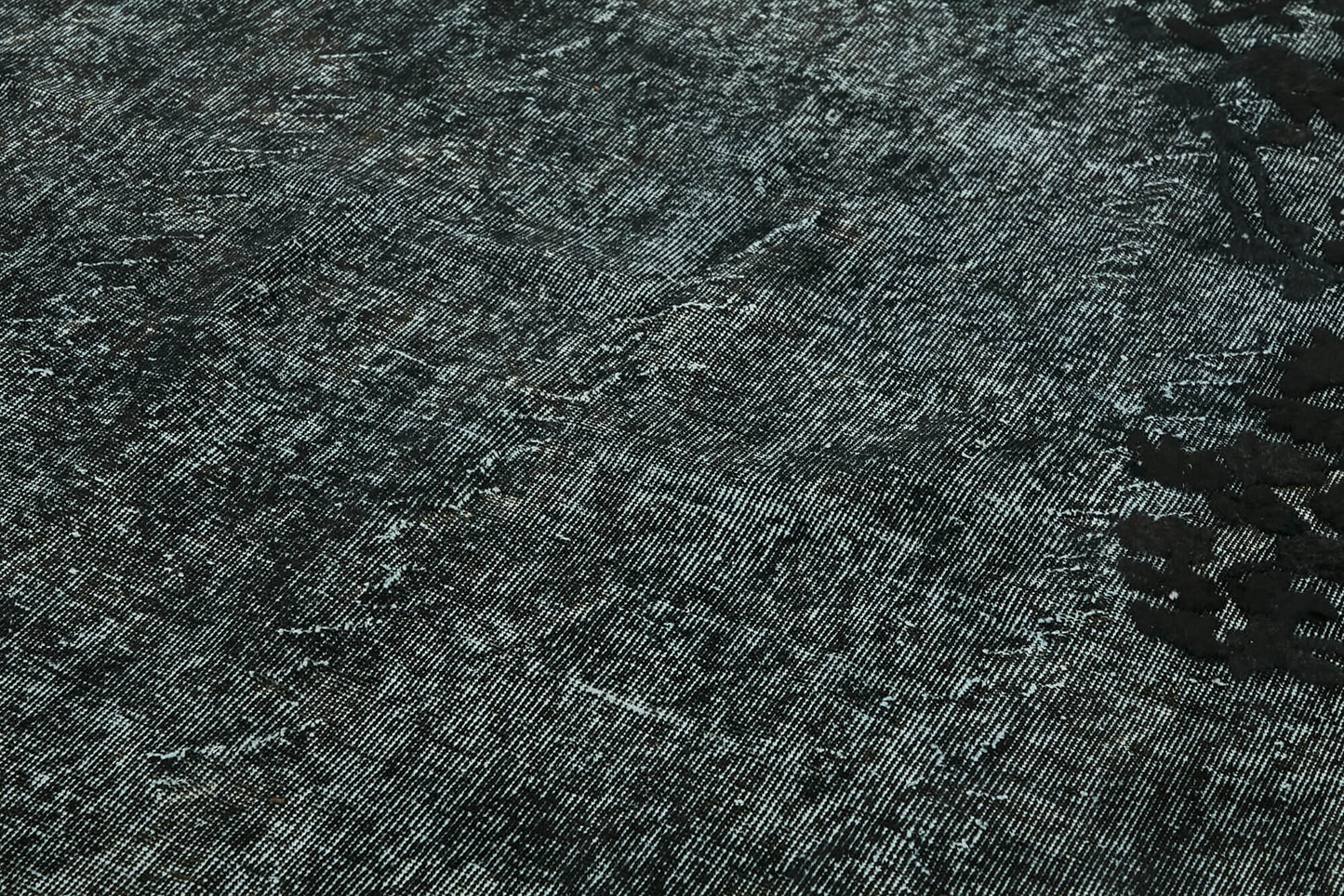 5x9 Vintage Hand-Carved Turkish Rug - 47022