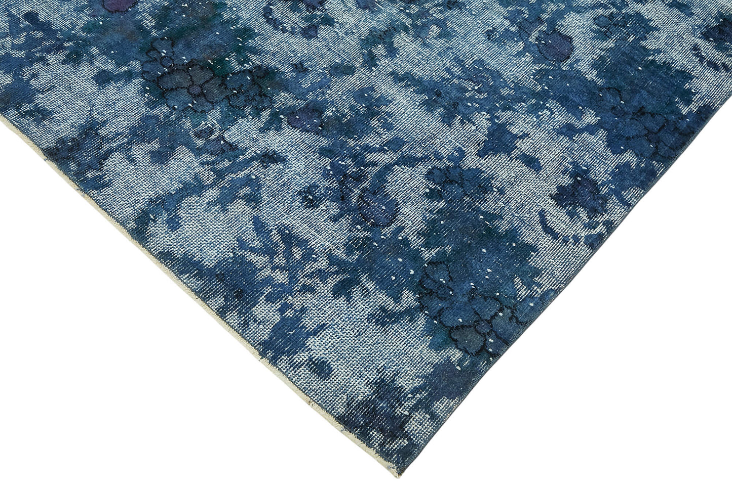 5x9 Vintage Hand-Carved Turkish Rug - 47067