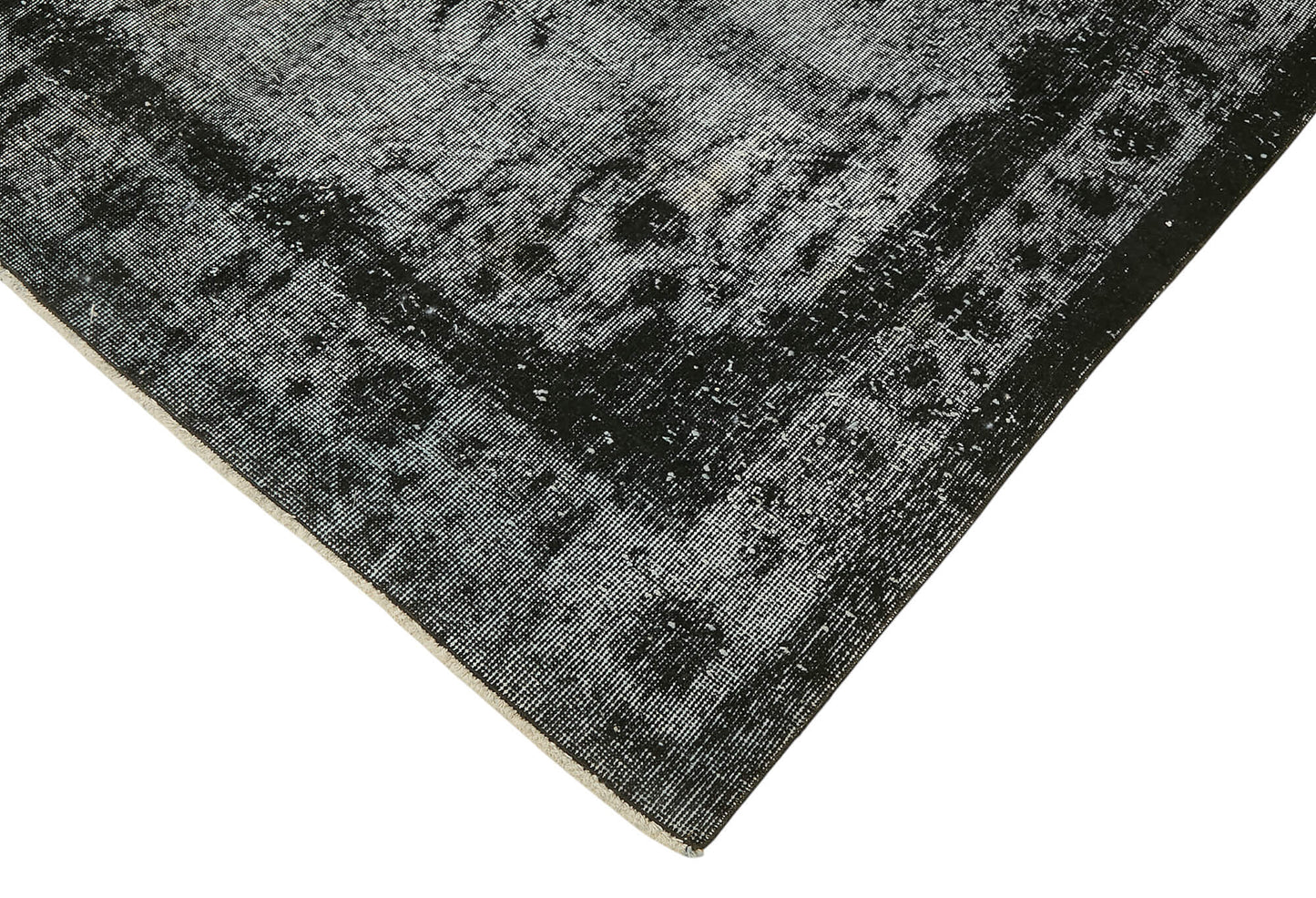 6x10 Vintage Hand-Carved Turkish Rug - 47121