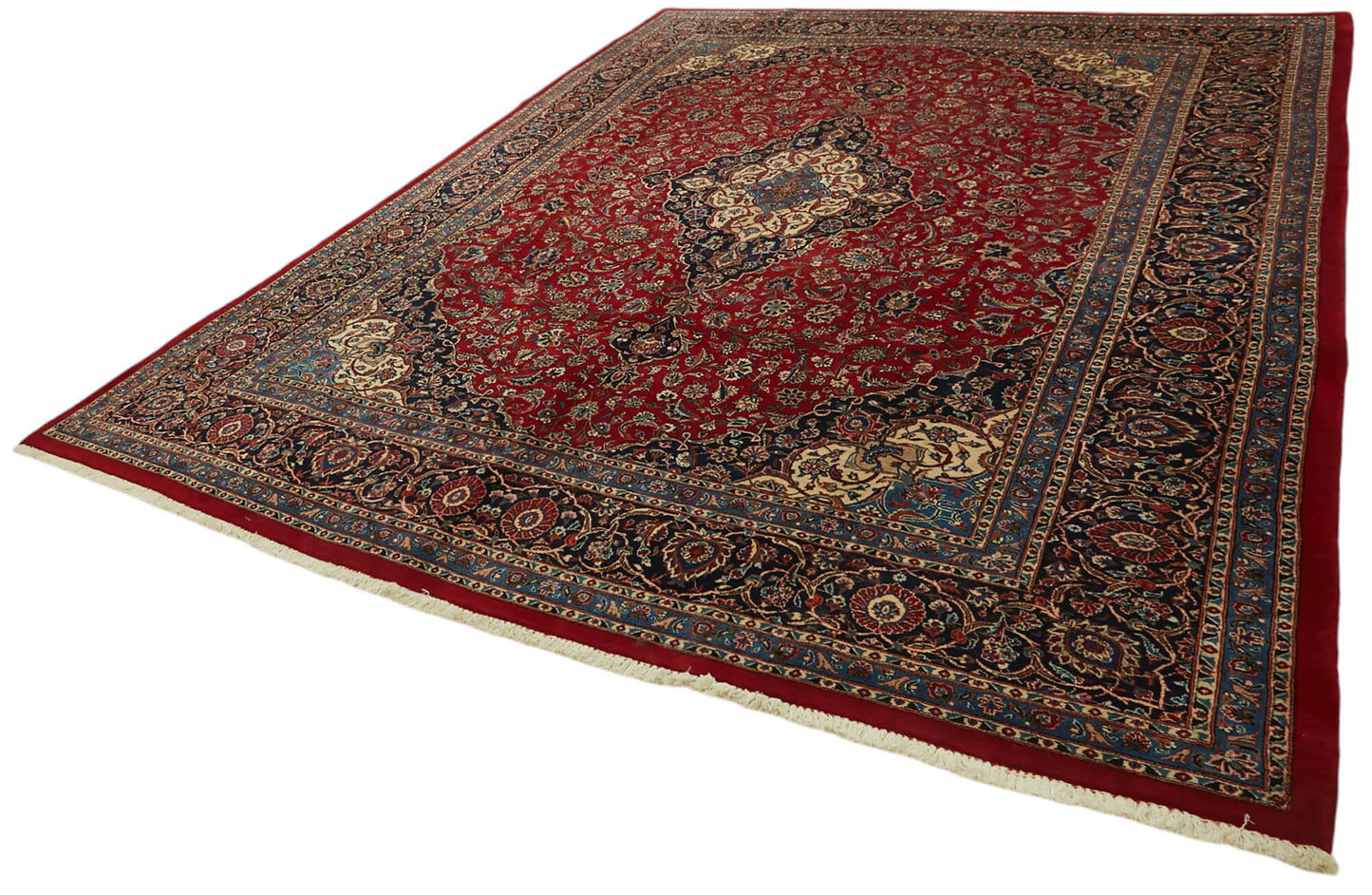 10x13 Vintage Hand-Knotted Rug - 47150