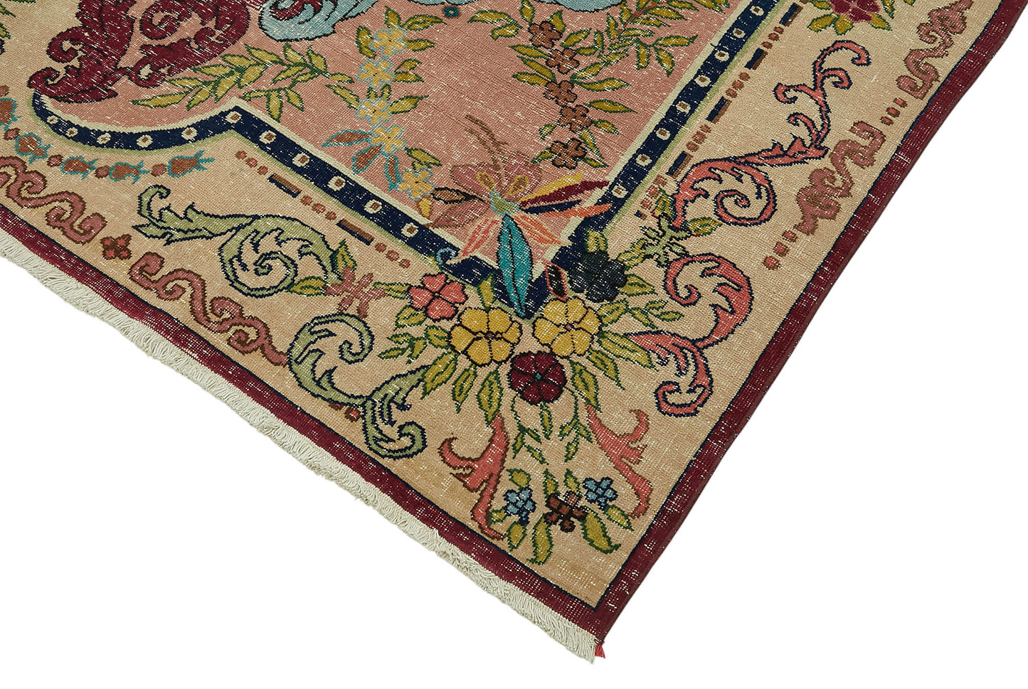 8x11 Vintage Hand-Knotted Rug - 47160