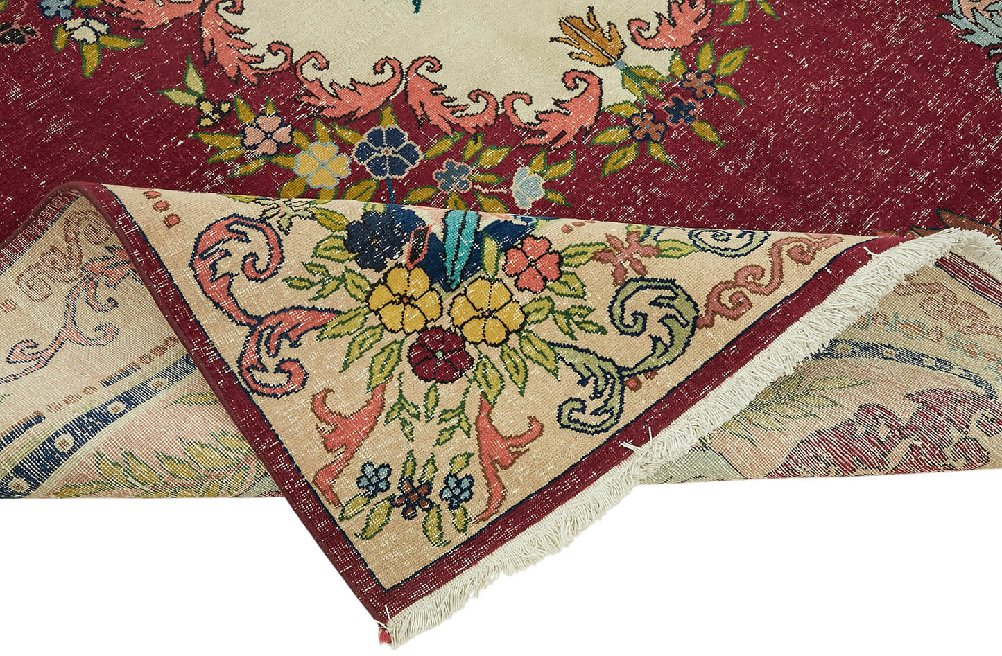 8x11 Vintage Hand-Knotted Rug - 47160