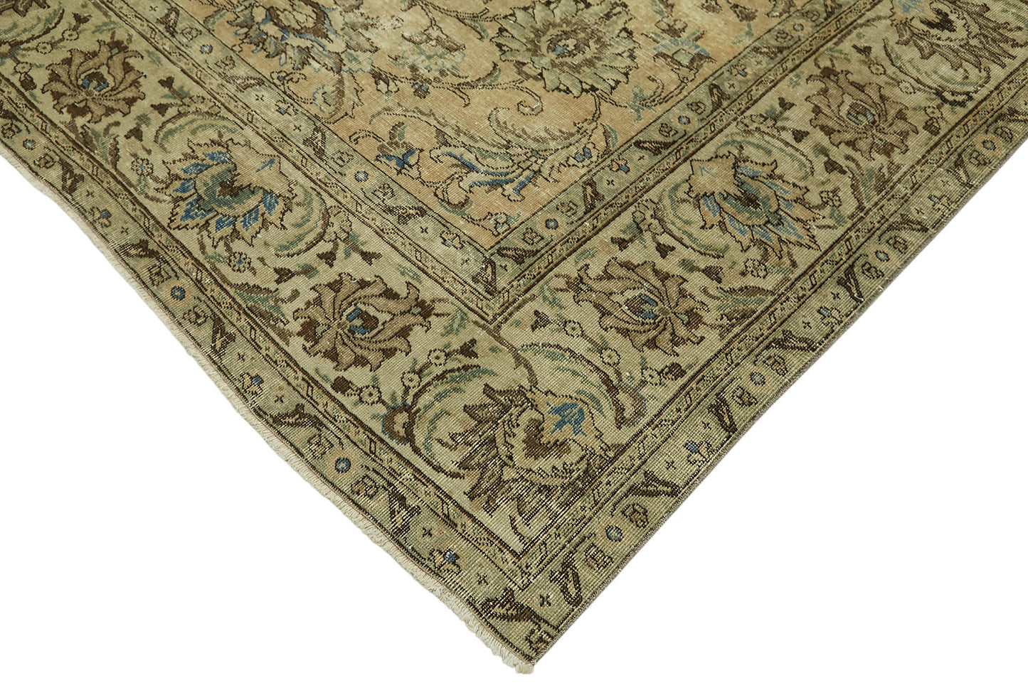 9x13 Vintage Hand-Knotted Rug - 47163