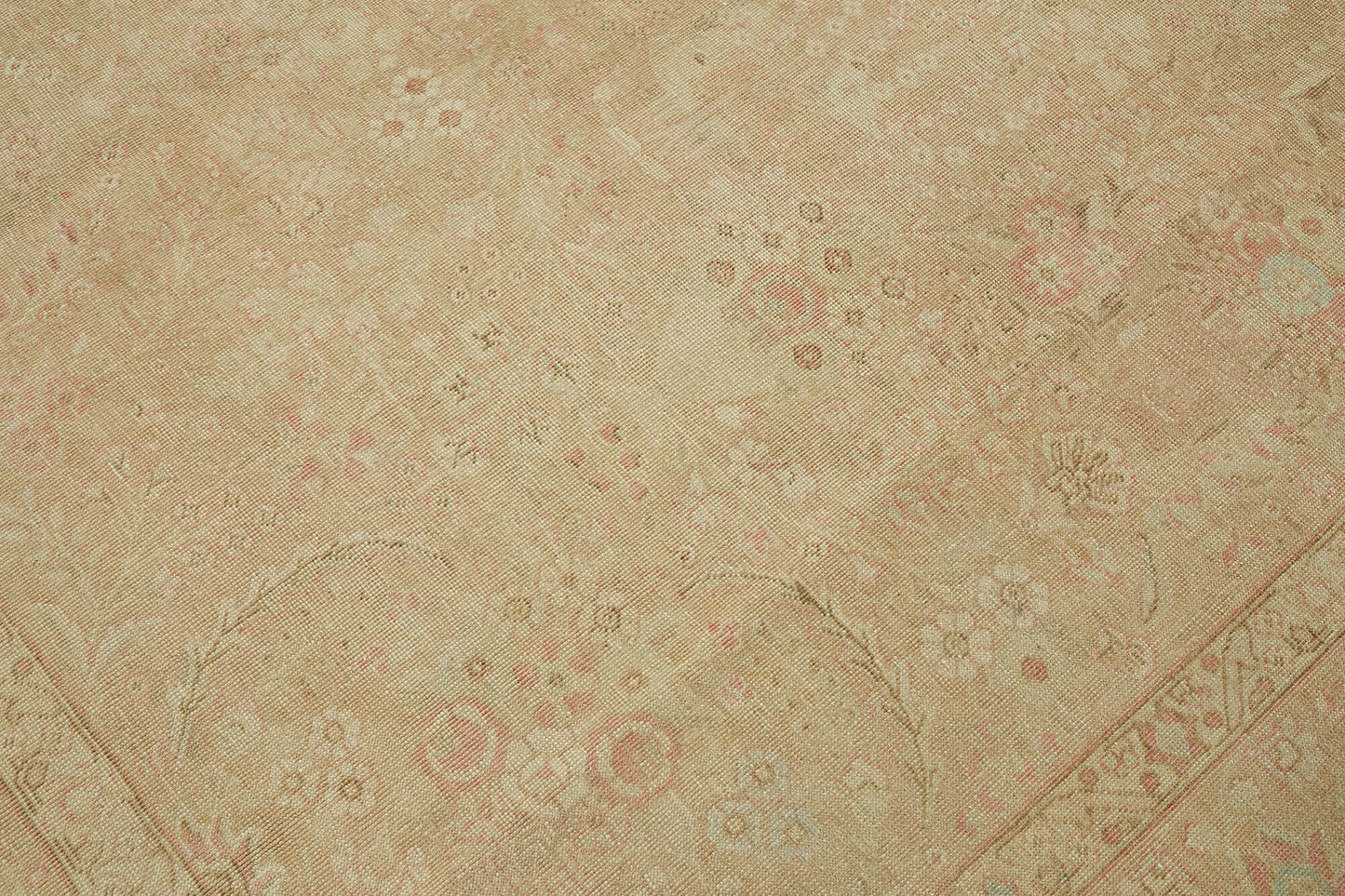 10x13 Beige Vintage Area Rug - 47167