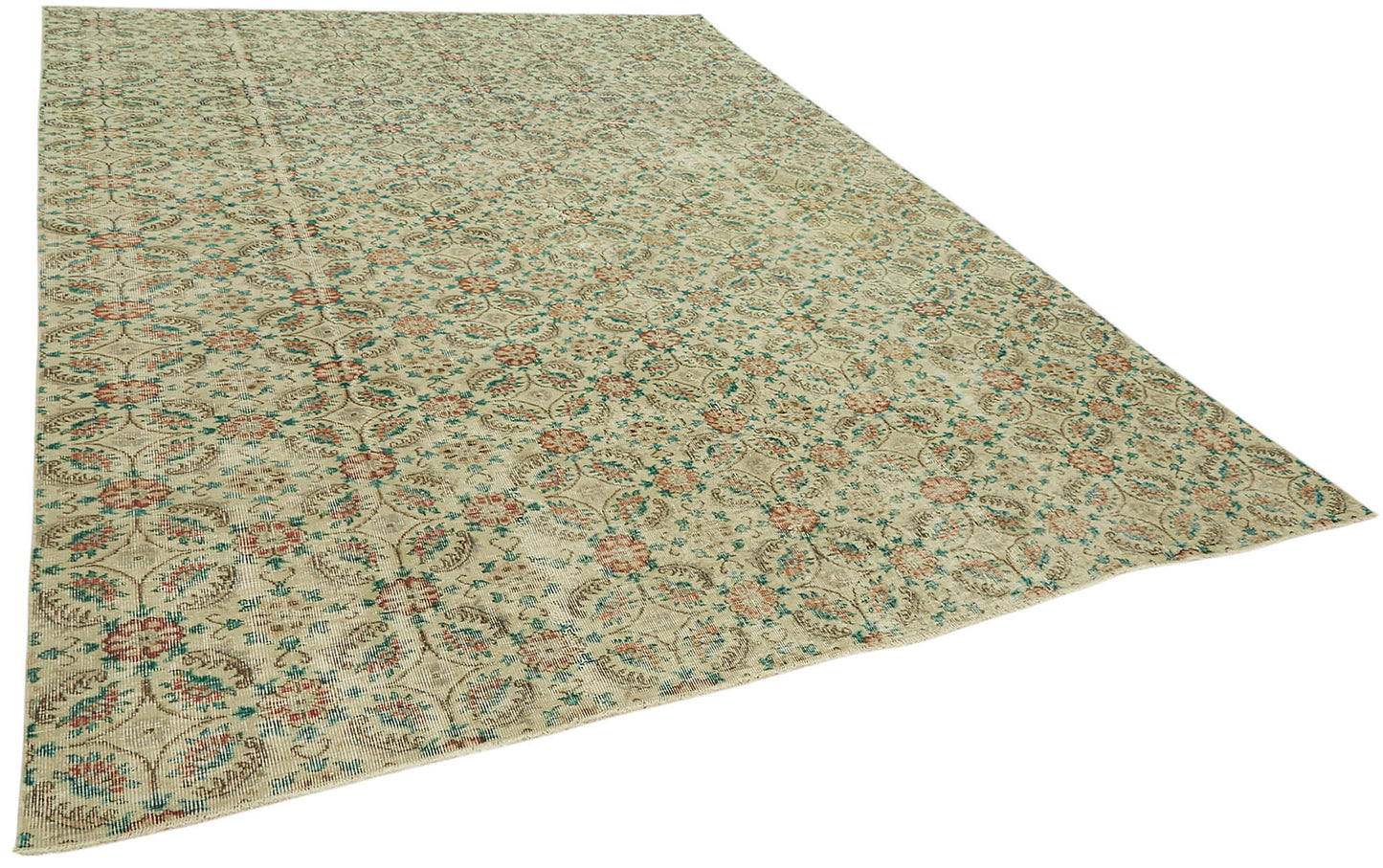 9x13 Vintage Hand-Knotted Rug - 47175