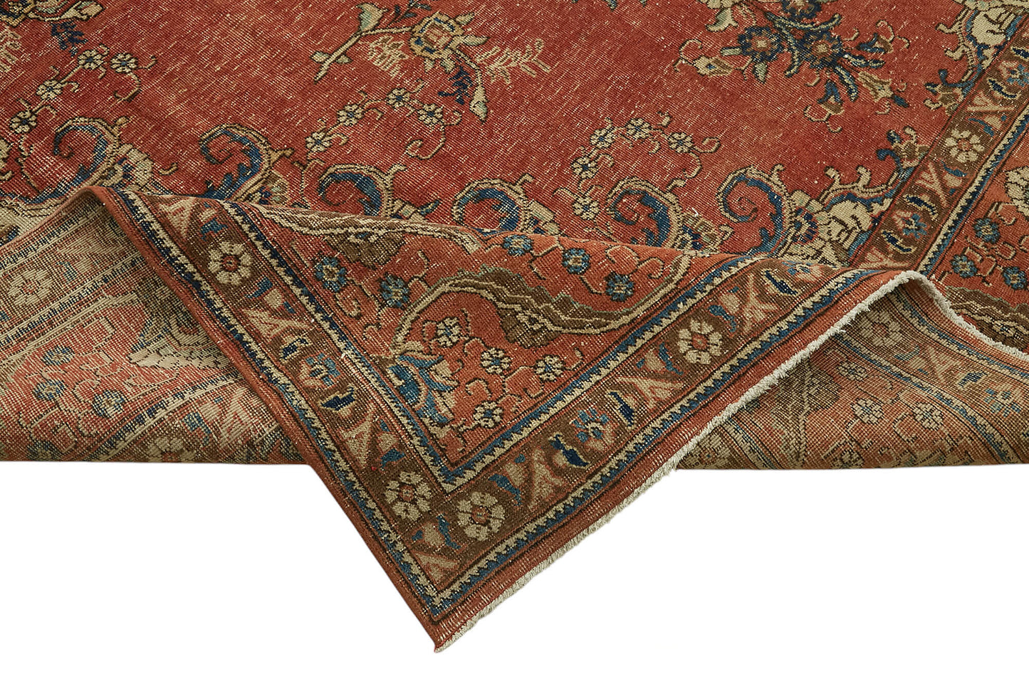 9x12 Vintage Hand-Knotted Rug - 47176