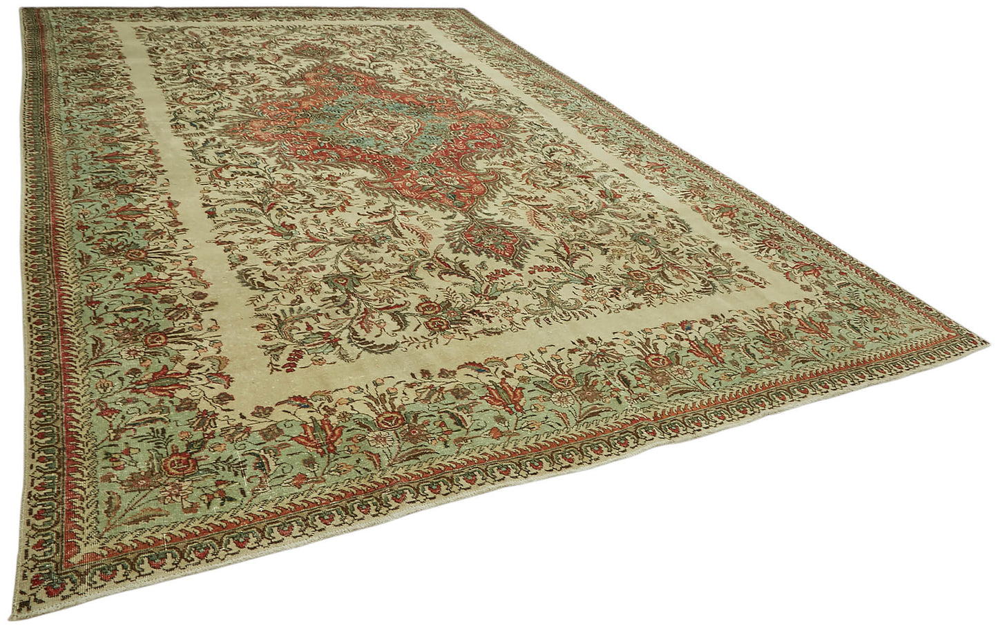 10x16 Vintage Hand-Knotted Rug - 47180